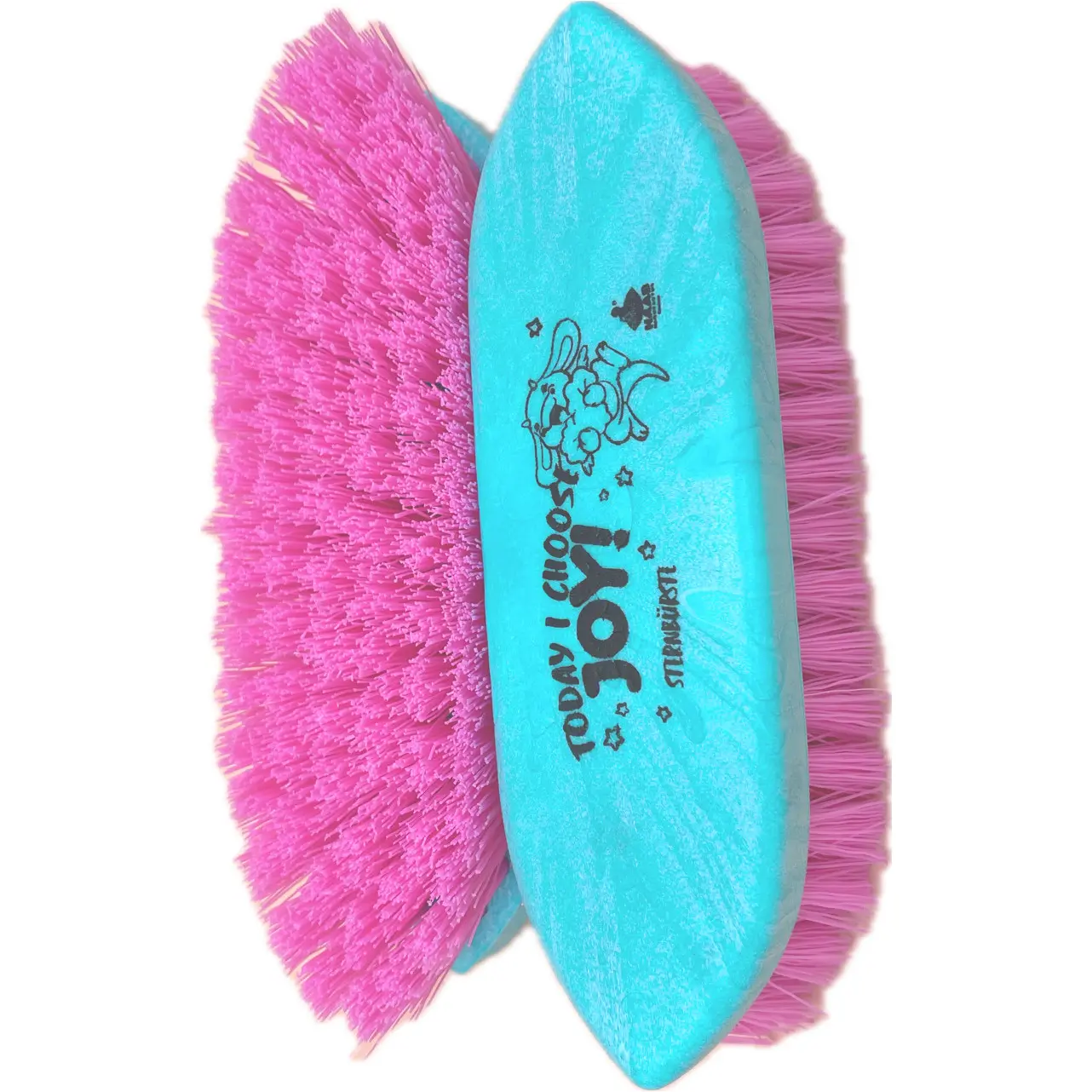 Bürsten-Set Pummel MOOH (4-teilig) türkis/pink