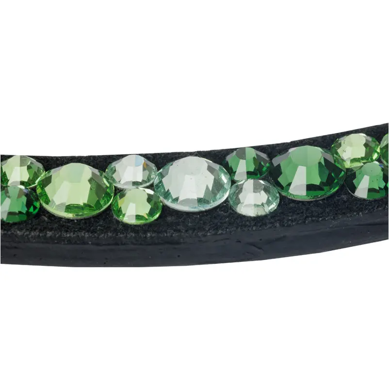 Stirnband SPARKLE schwarz/grün