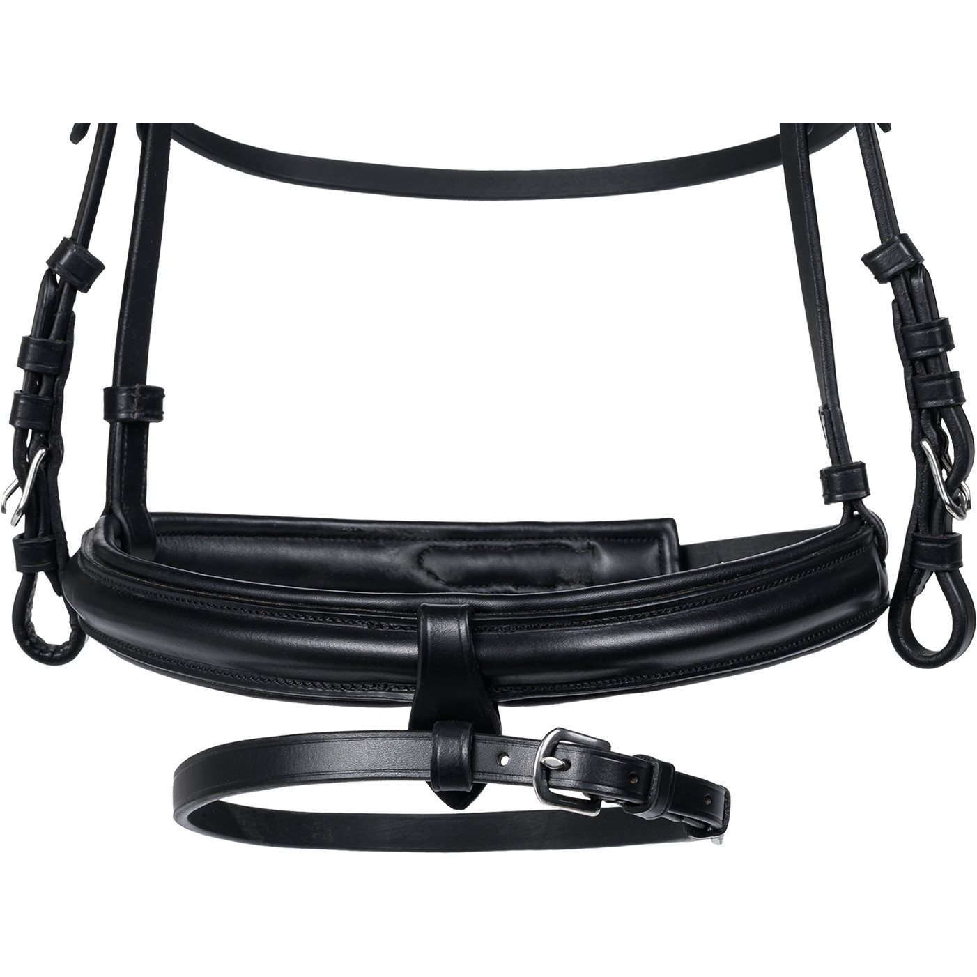 Trensenzaum englisch kombiniert X-Line CHARMBIT schwarz