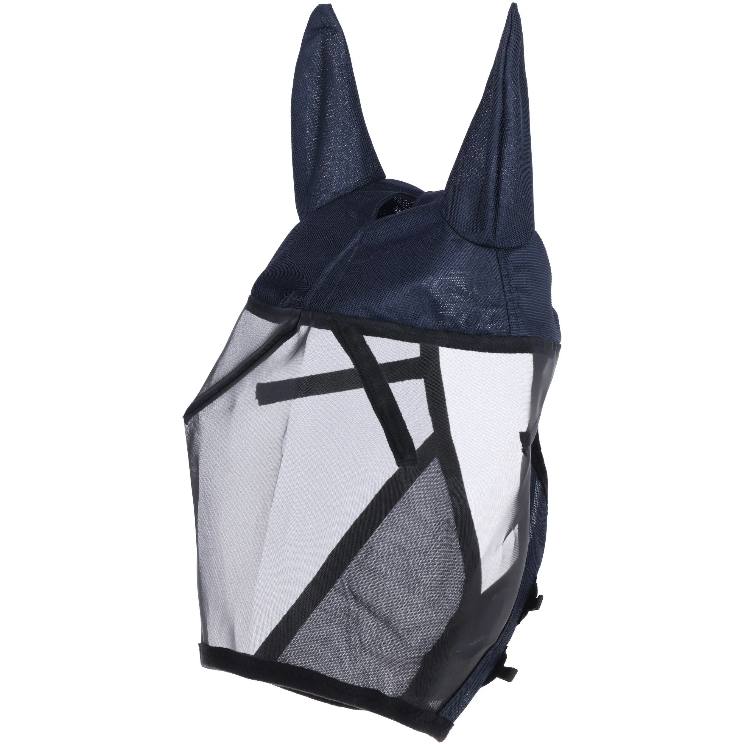 Fliegenmaske mit Ohrenschutz SUPERFLY navy