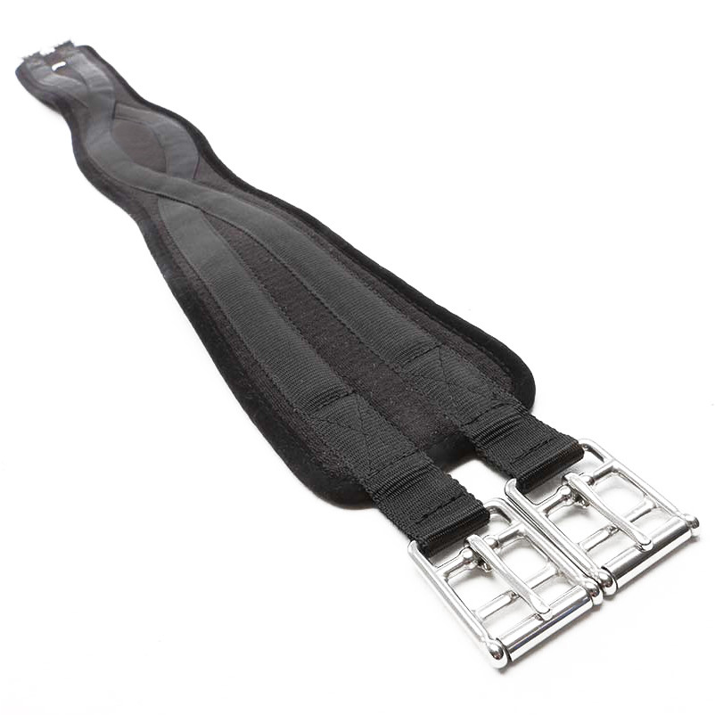 Sattelgurt Klimatex ohne Elast CLASSIC schwarz Sattelgurt Klimatex ohne Elast CLASSIC schwarz