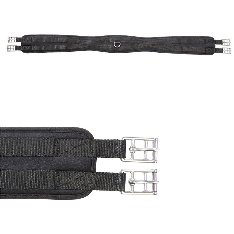 Sattelgurt Memory ohne Elast CLASSIC schwarz