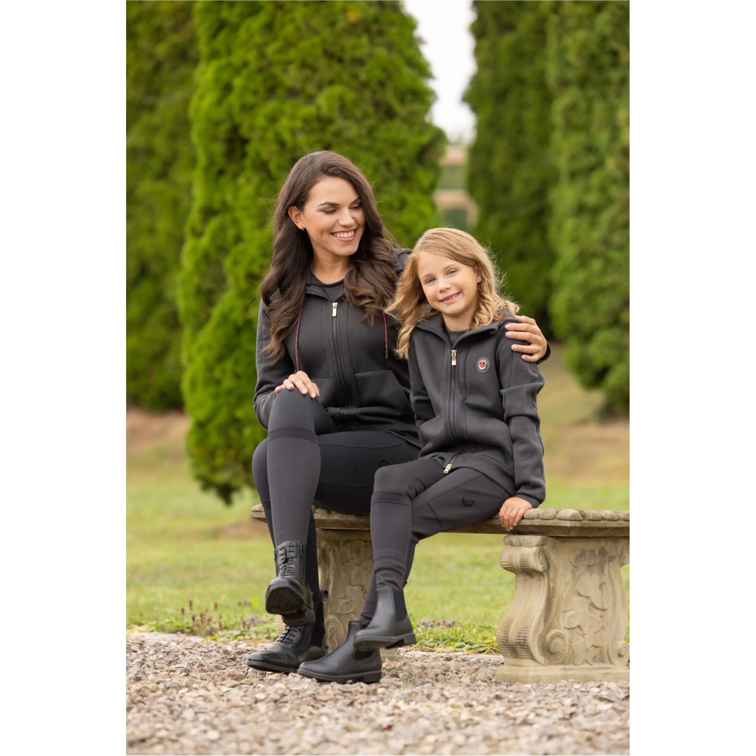 Damen Hoodyjacke ANNIVERSARY graphite