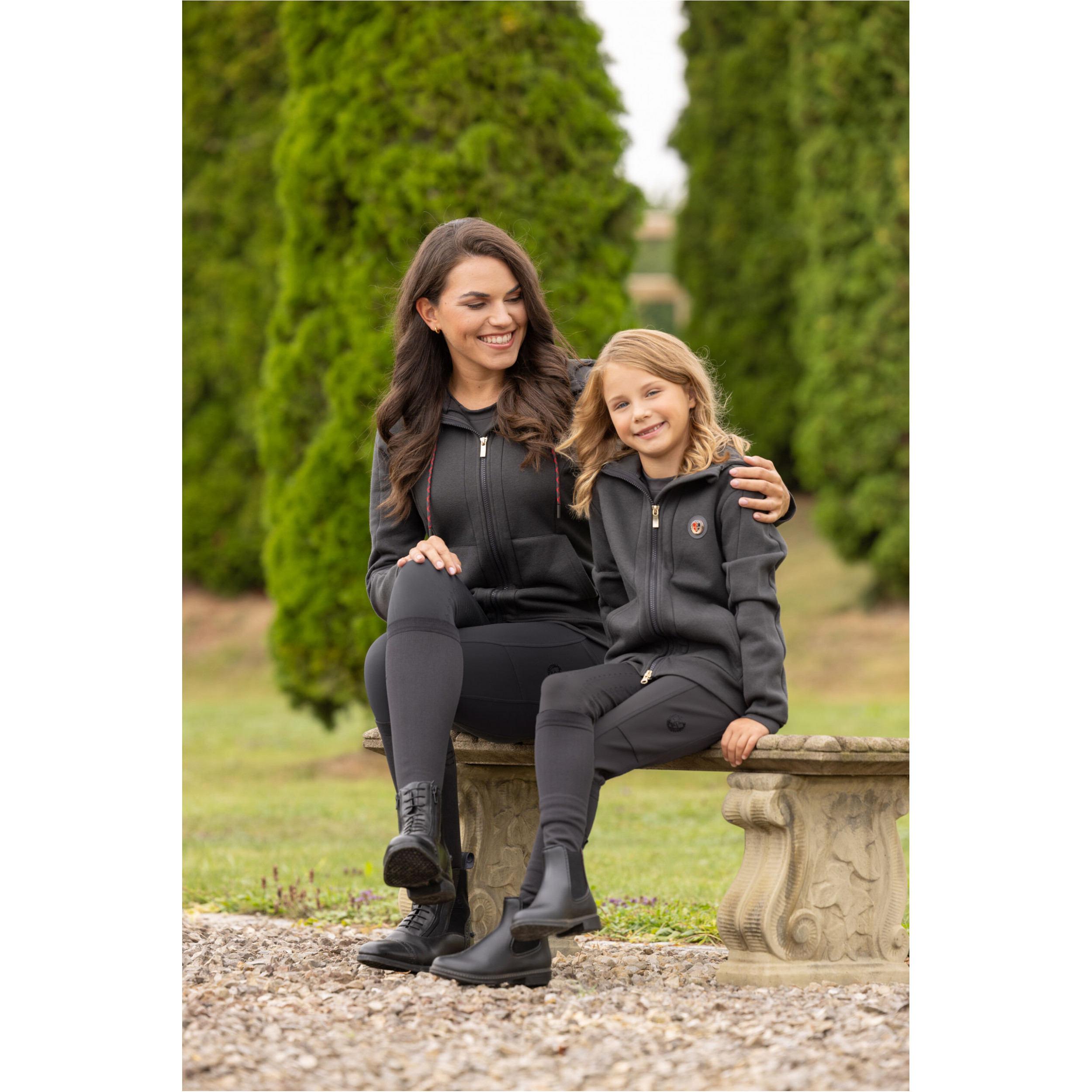 Damen Hoodyjacke ANNIVERSARY graphite