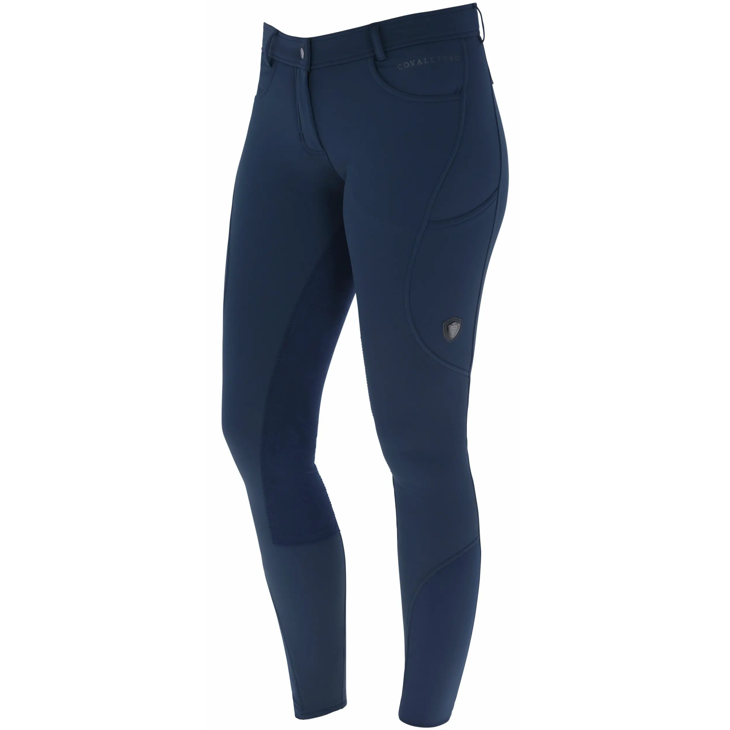 Damen Reithose Vollbesatz H/W24 dark navy