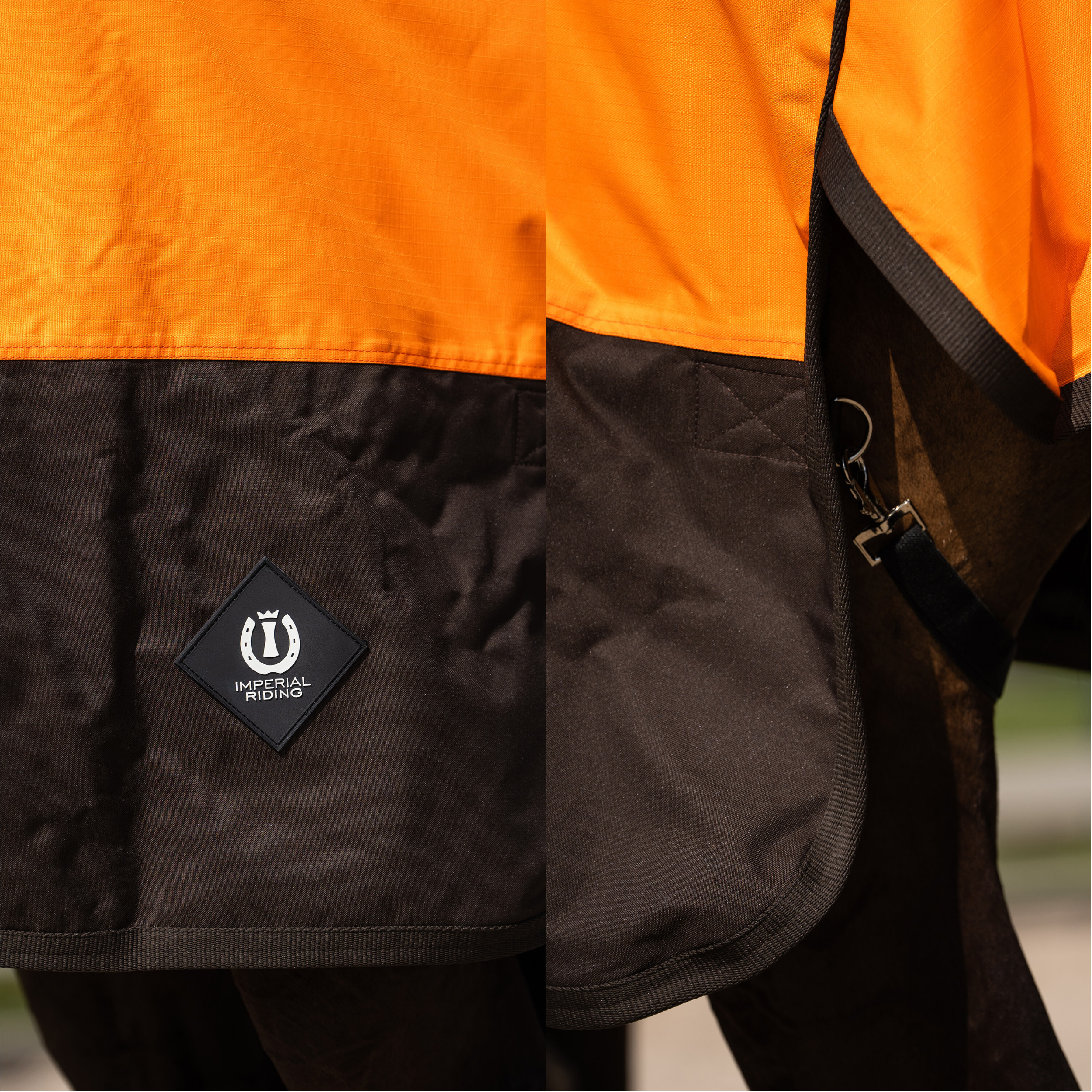 Outdoordecke 600D IRHCustomized orange/dark braun