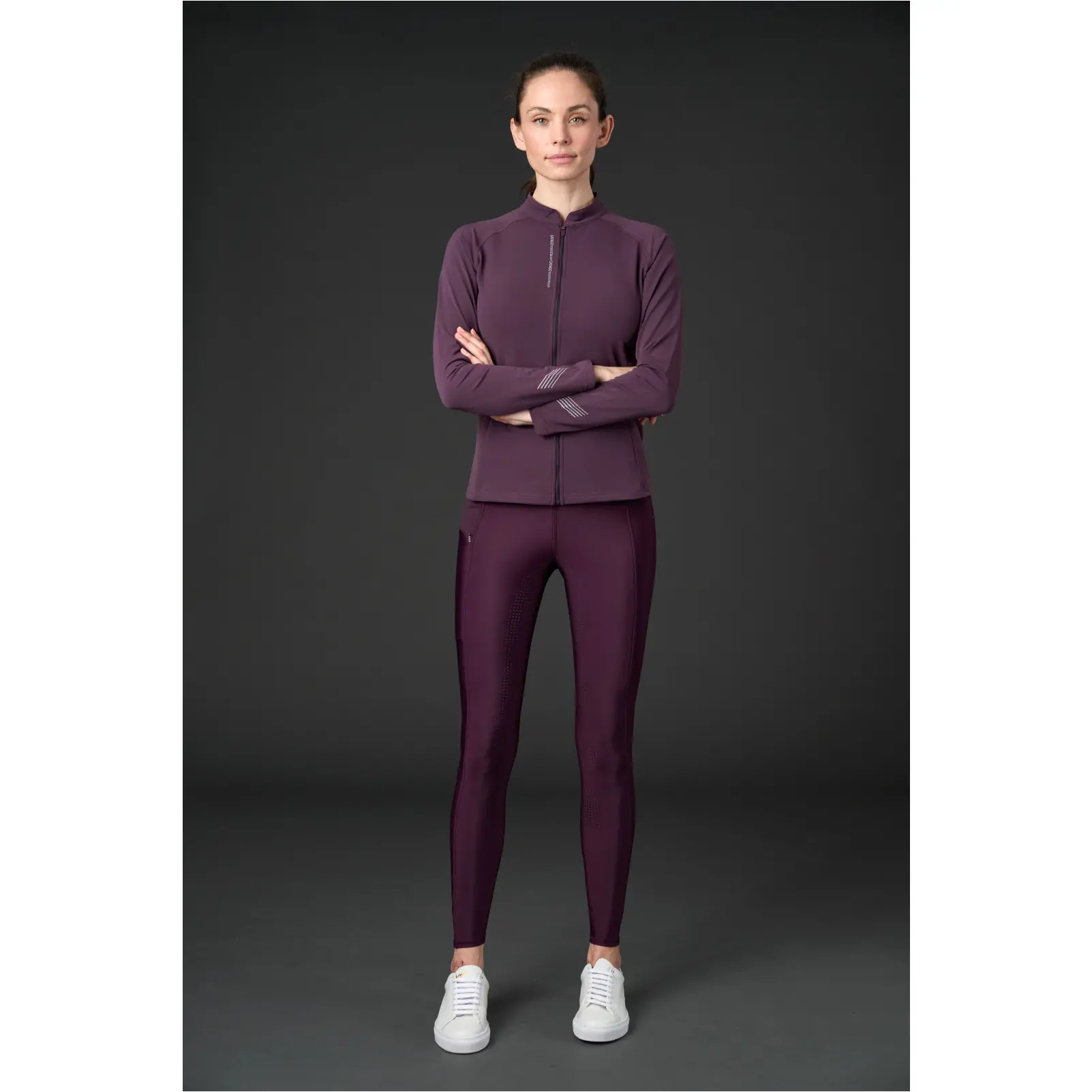 Damen Funktionsjacke TABITA plum perfect