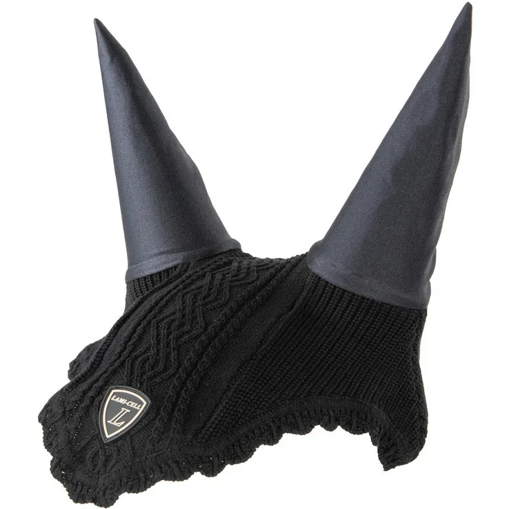 Fliegenohrenhaube elastische Ohren LÉA schwarz