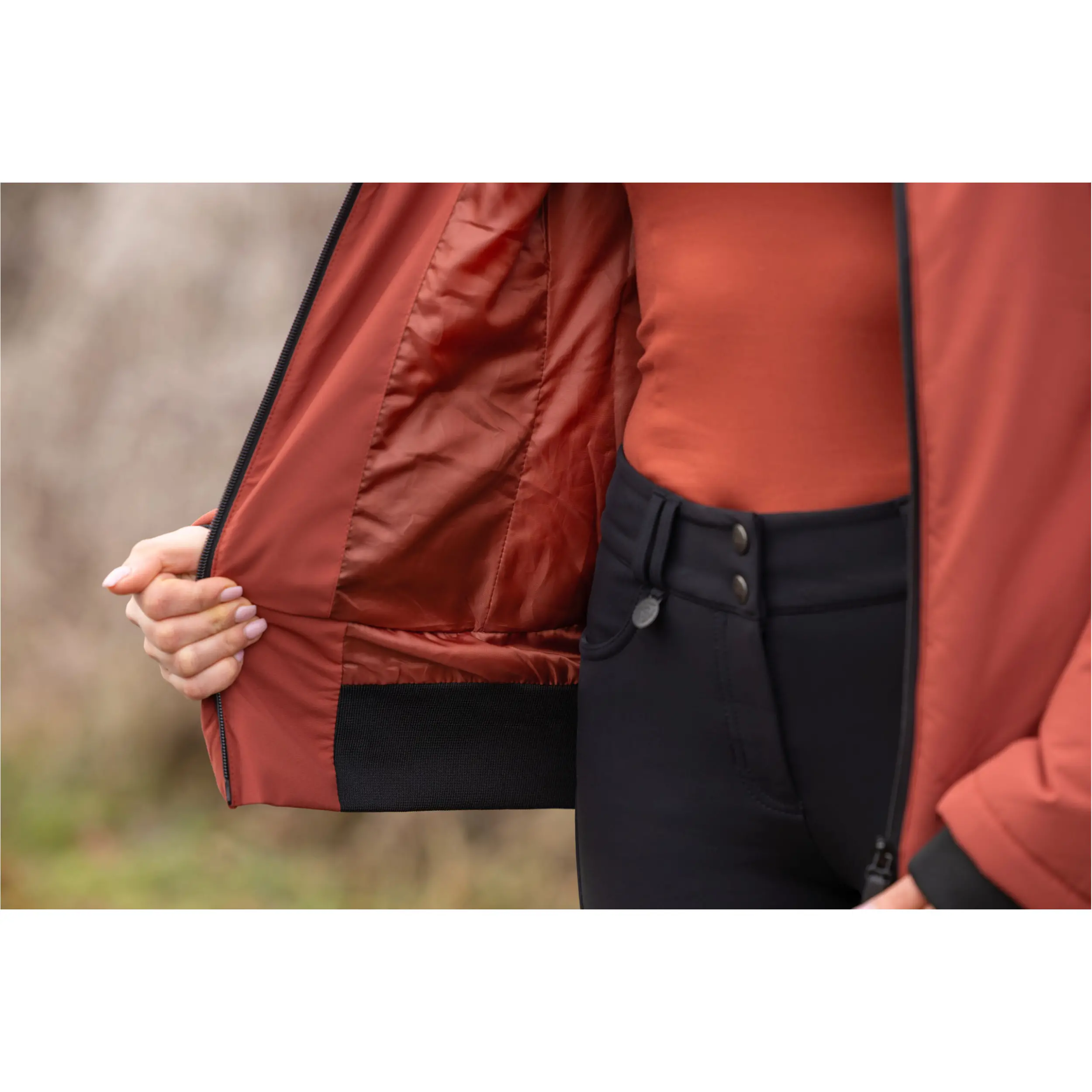 Damen Jacke H/W 2025 rust Damen Jacke H/W 2025 rust