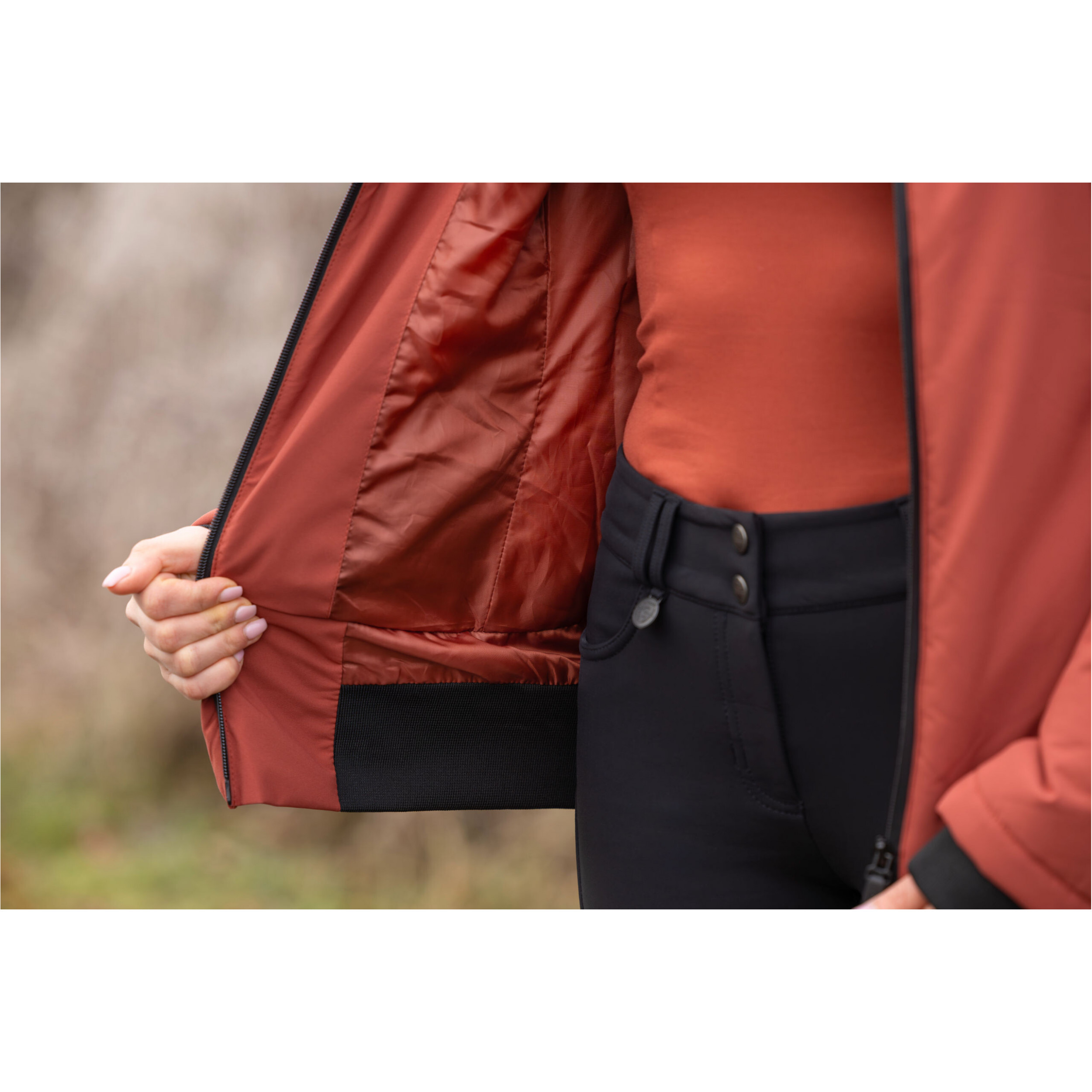 Damen Jacke H/W 2025 rust