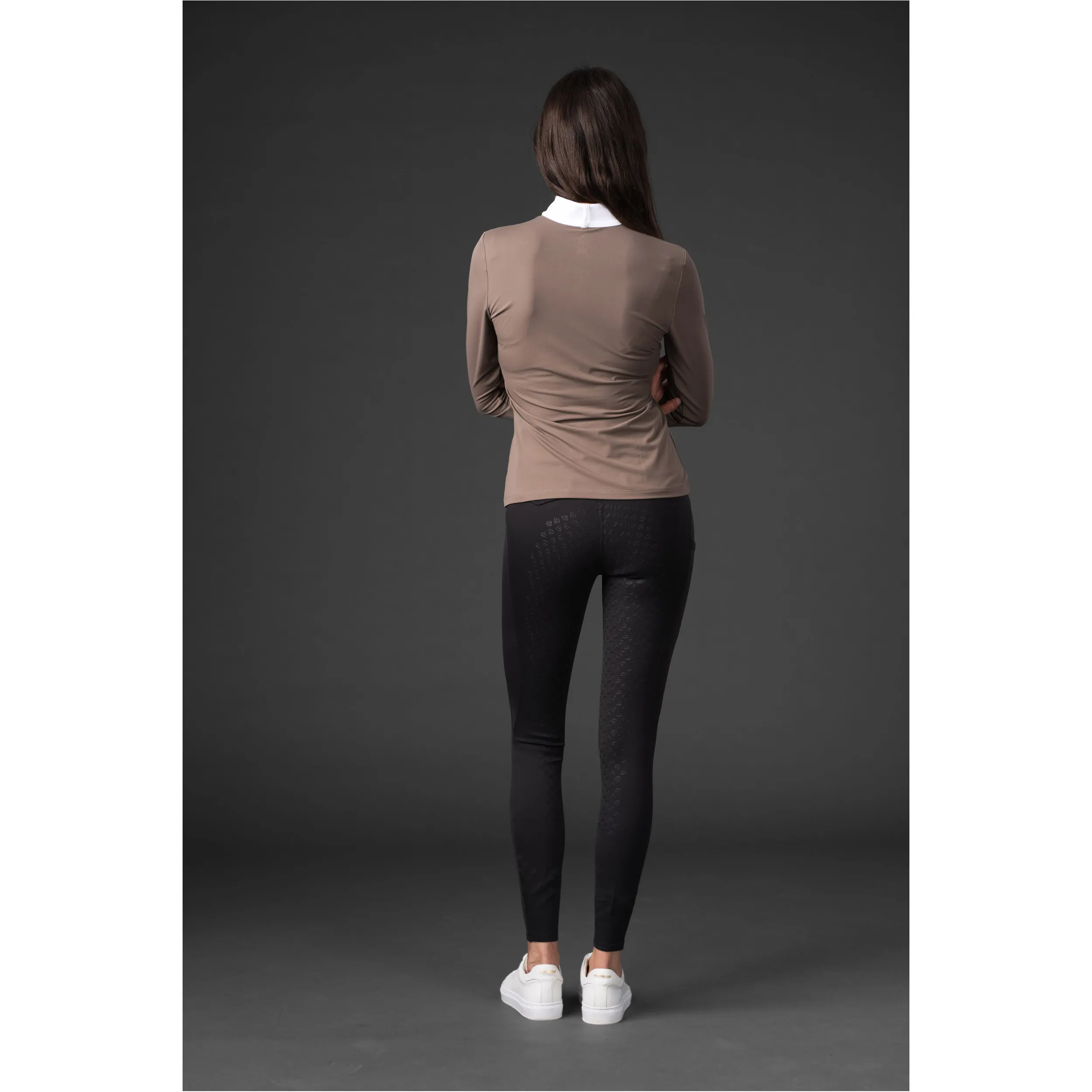 Damen Turniershirt Langarm VINICA half-zip falcon