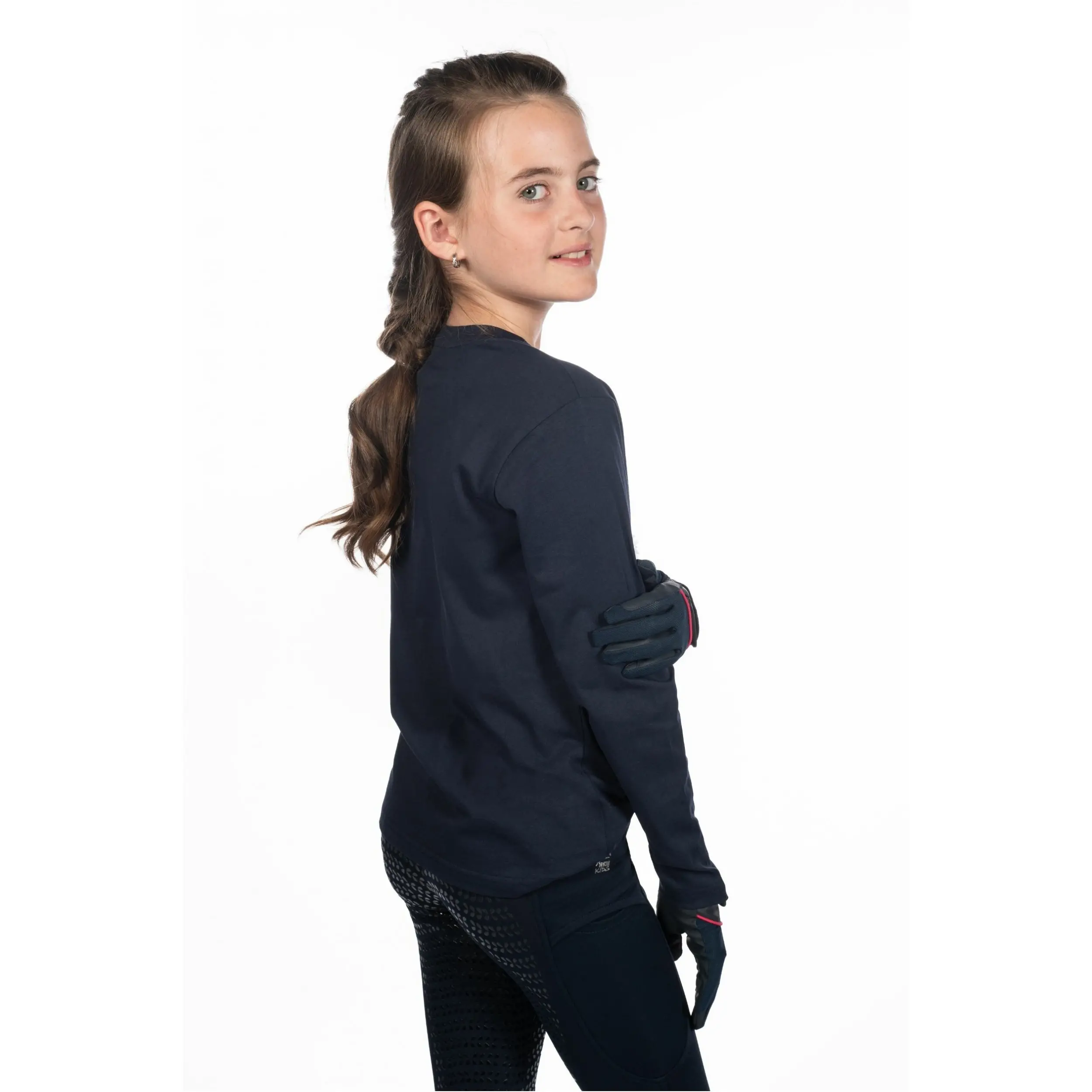 Kinder Langarmshirt AYMEE dunkelblau