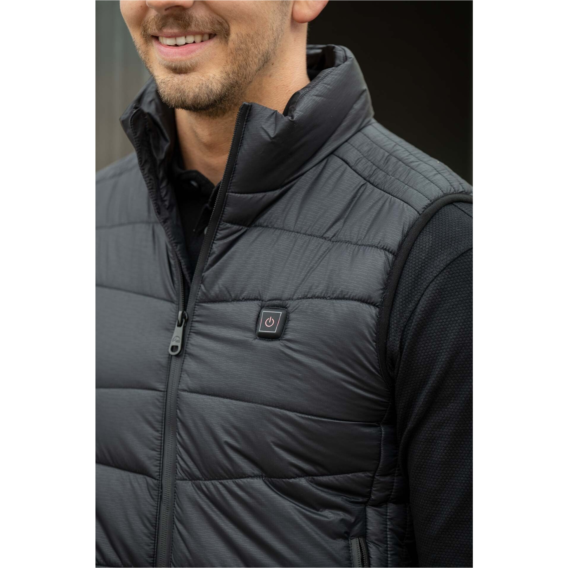 Winter Herren Heizweste HEAT CONTROL STYLE schwarz