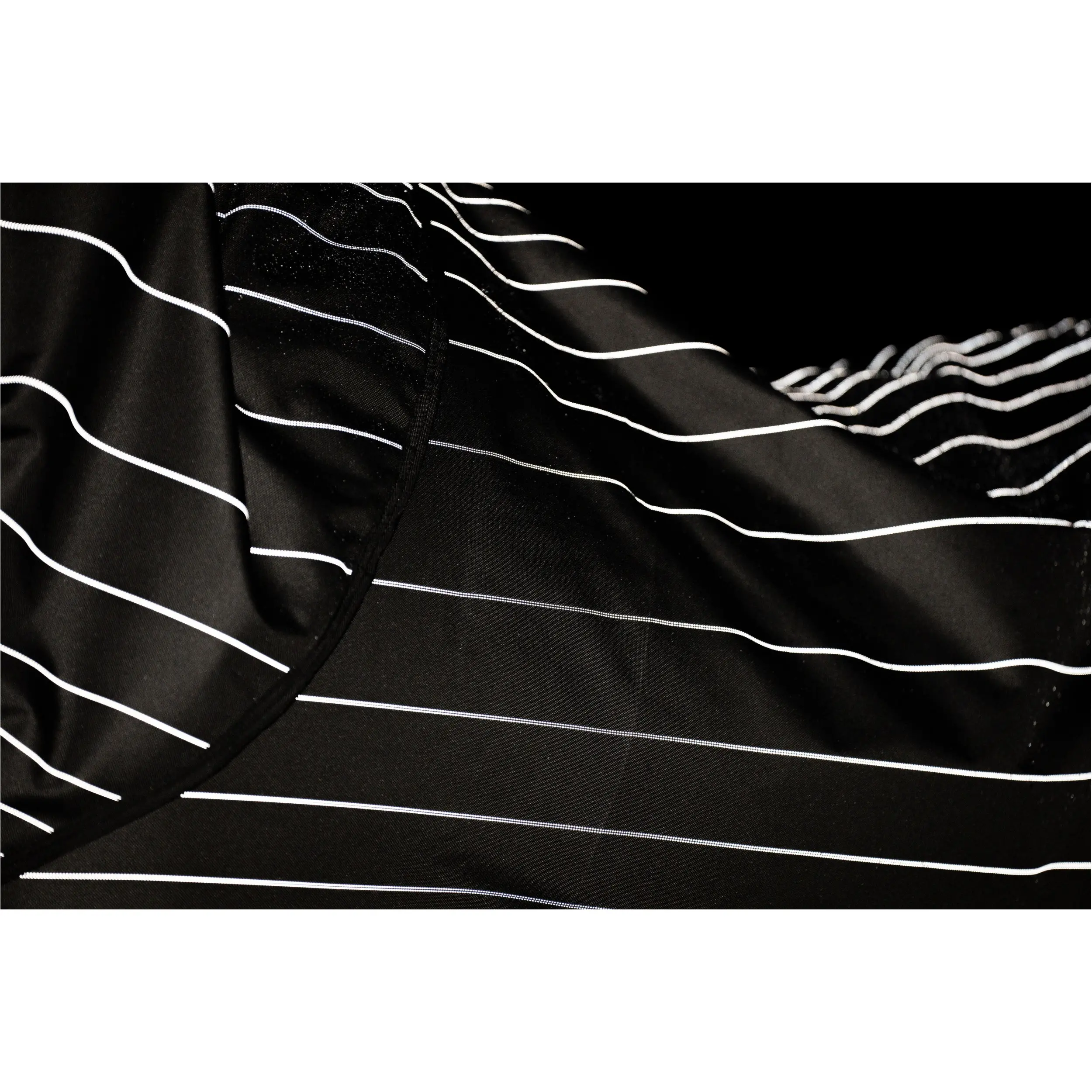 Outdoordecke Halsteil (abnehmbar) 50g Füllung 1200D AMIGO FieldSafe Reflectech Plus black/reflective