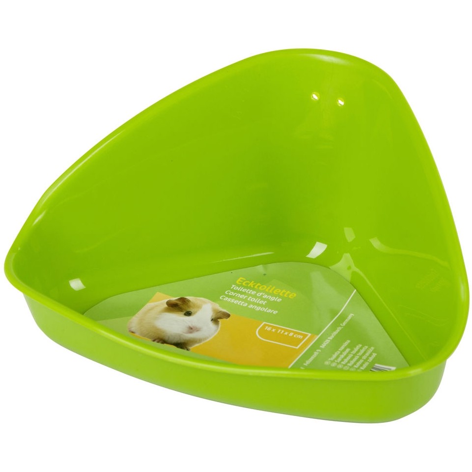 Ecktoilette für Hamsterkäfige farblich sortiert 16x11x8cm