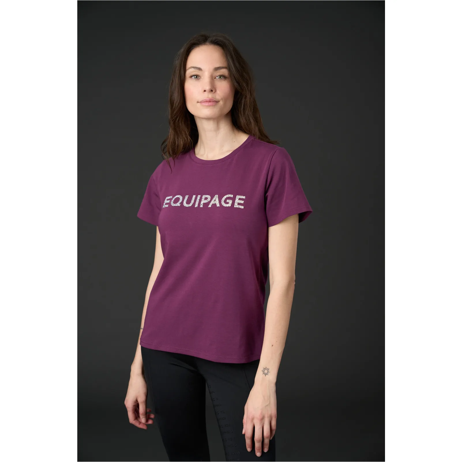 Damen T-Shirt TELINA italian plum