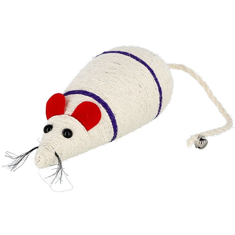 Spielmaus Sisal 31,5x13x10,5cm