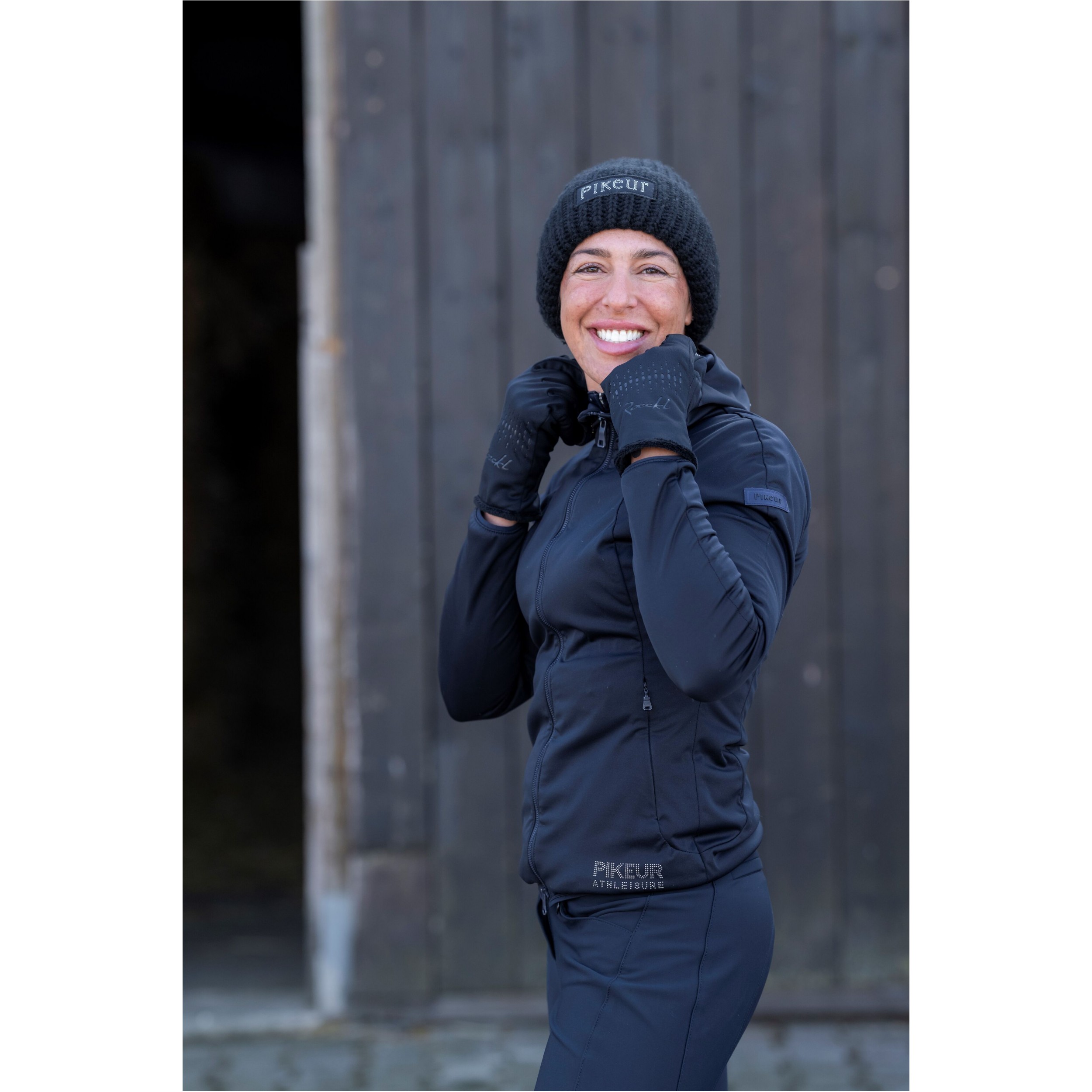 Winter Damen Outdoorhandschuhe JESSIE 2 schwarz