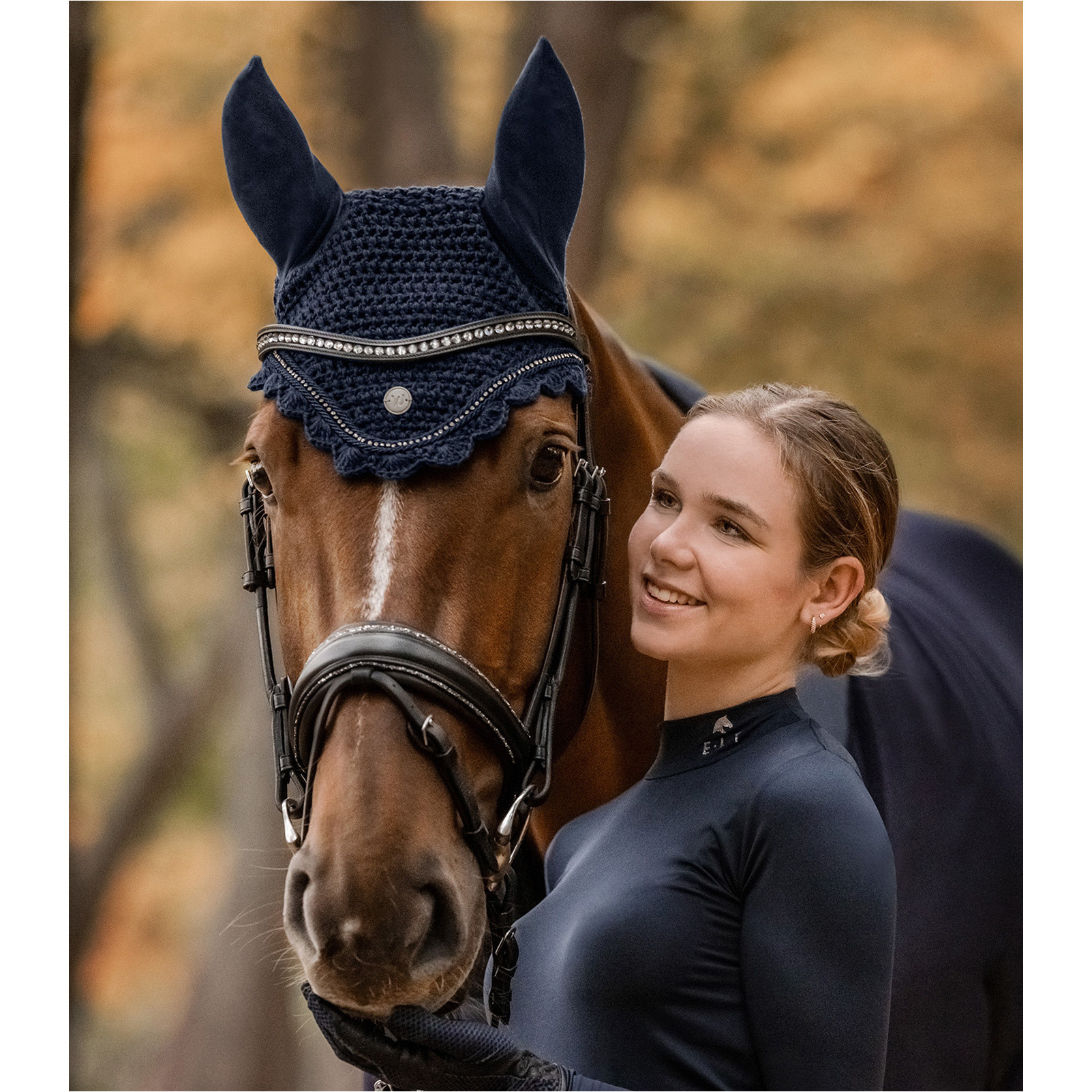 Fliegenohren NEPAL nachtblau