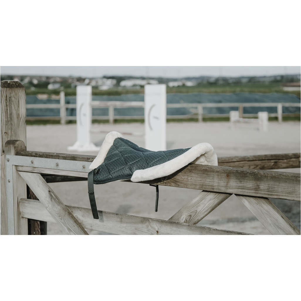 Sattelschoner PRO AIR dunkelgrün Warmblut
