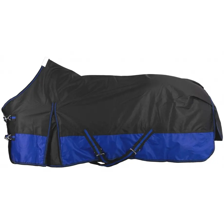 Winterdecke 300g Füllung 600D BASICLINE schwarz/royalblau - Posten