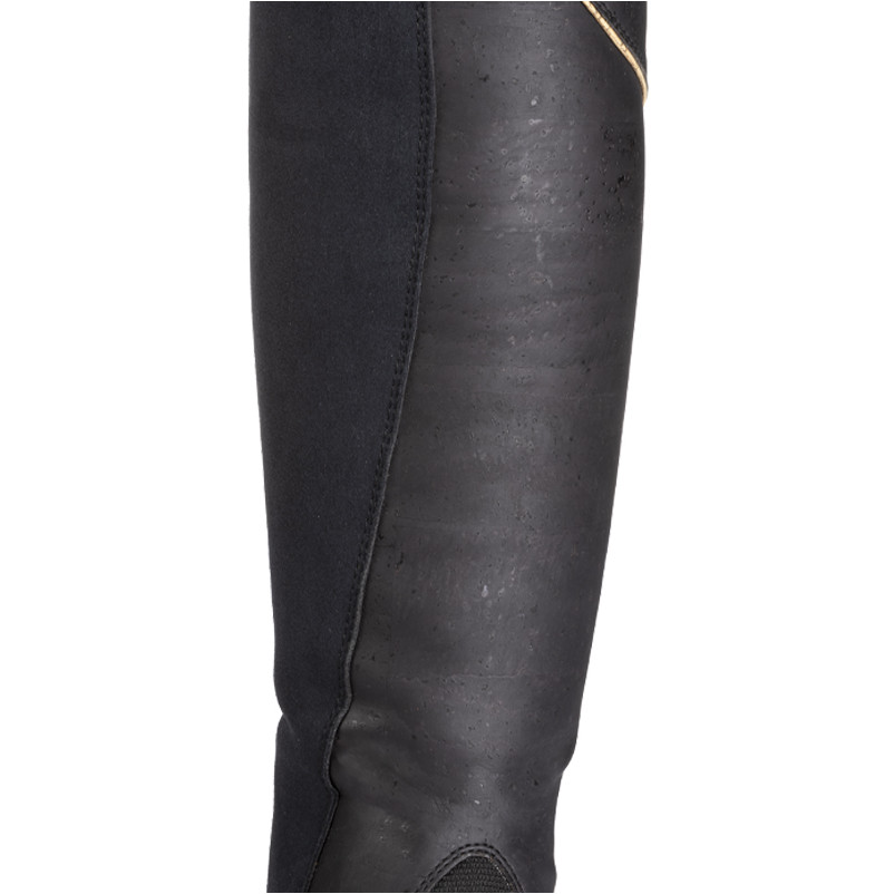 Minichaps CORTICA Vegan Kork schwarz/beige