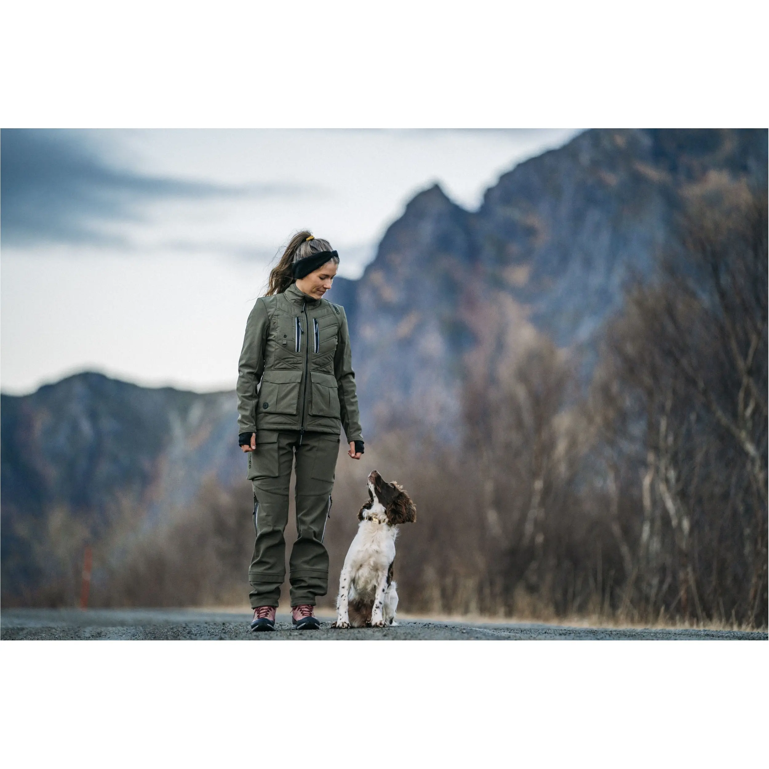 Damen Outdoorhose TRAINER grape leaf