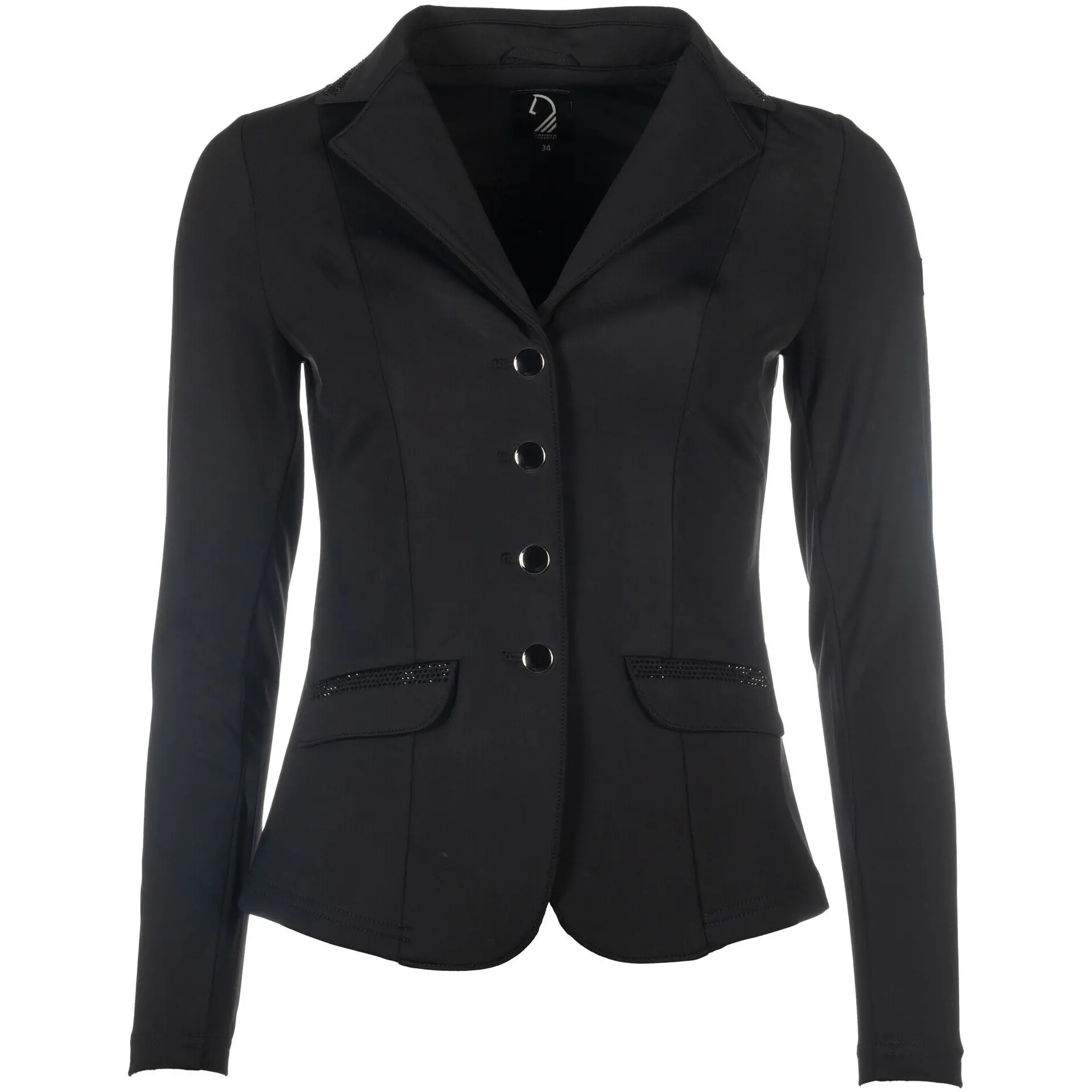 Damen Turnierjacket AMALFI schwarz