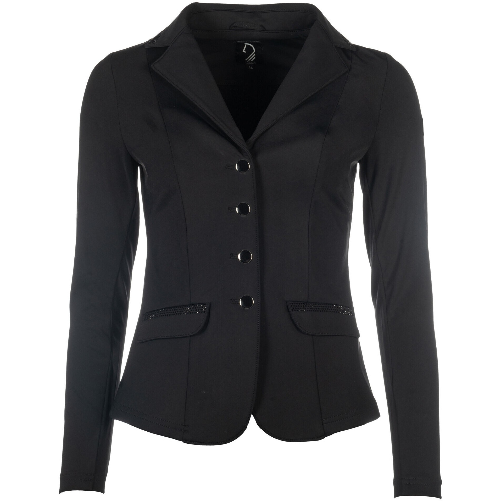 Damen Turnierjacket AMALFI schwarz