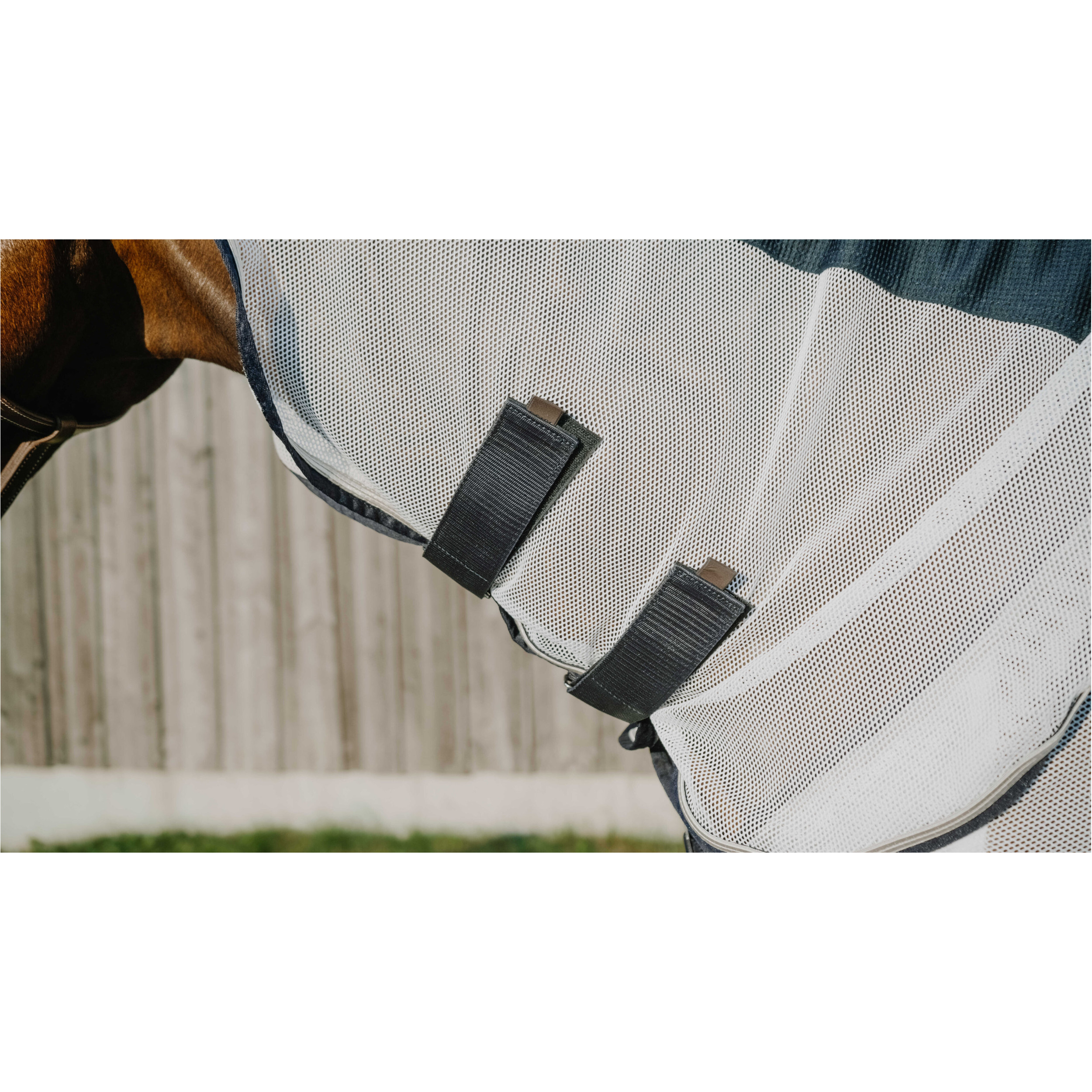 Fliegendecke mit Halsteil UV 50 FLYCOOL COMBO marine/weiß