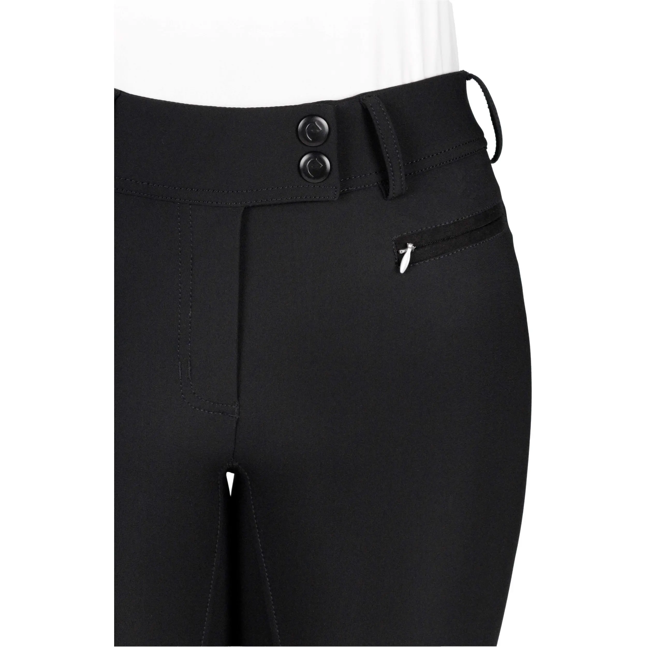 Damen Reithose Silikon Kniebesatz EK-SALLY schwarz