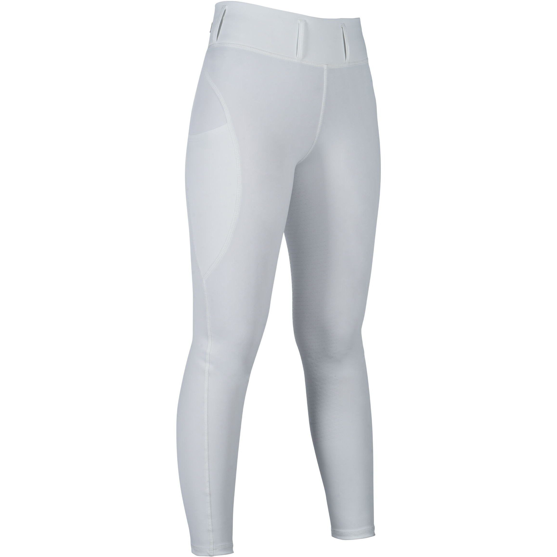 Kinder Reitleggings Silikon Vollbesatz JIL HIGH WAIST weiß Kinder Reitleggings Silikon Vollbesatz JIL HIGH WAIST weiß