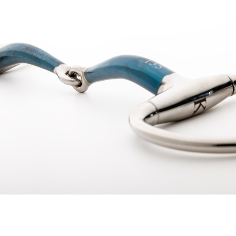 Olivenkopfgebiss einfach gebrochen ERGONOMIC 14mm