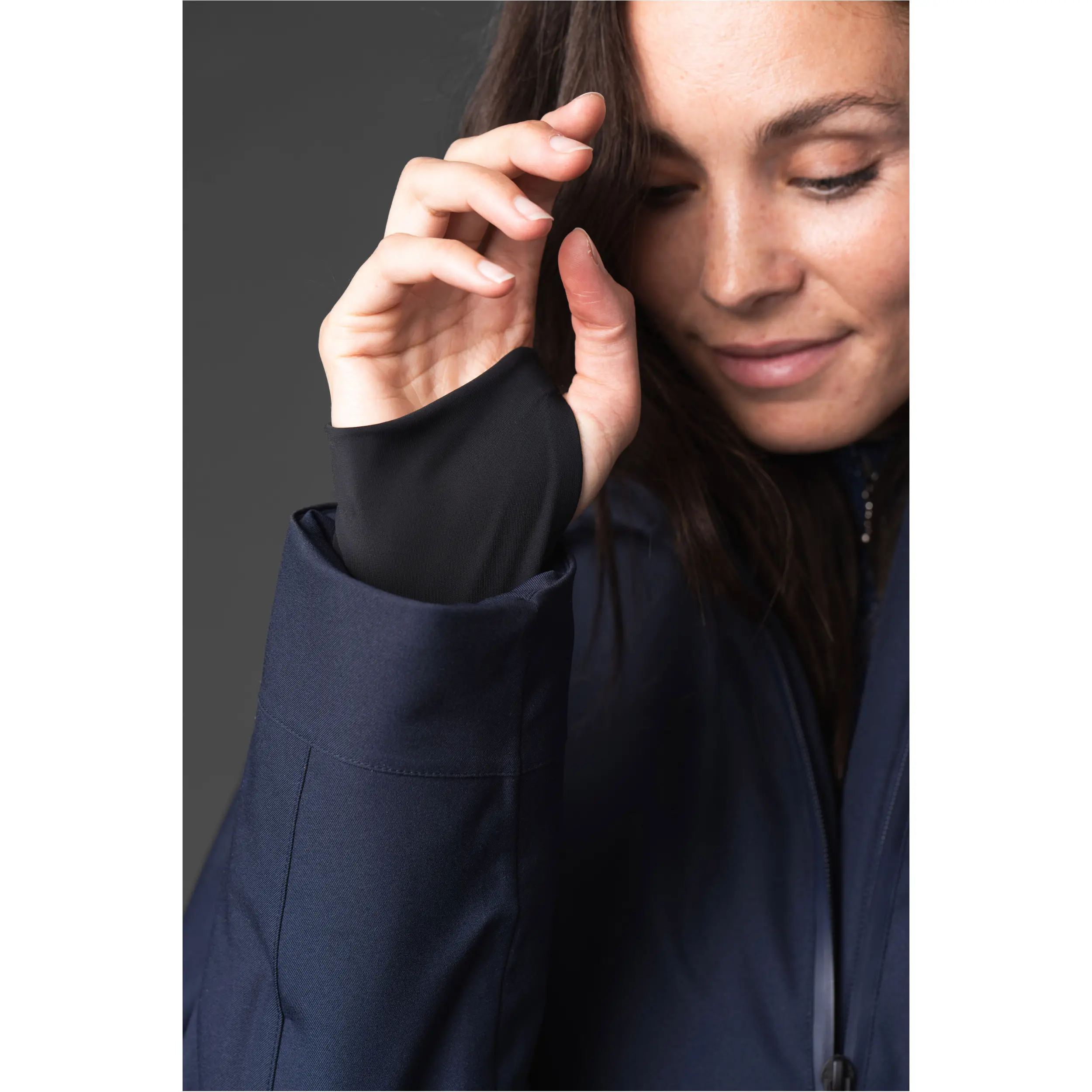 Winter Damen Reitjacke VENUS navy