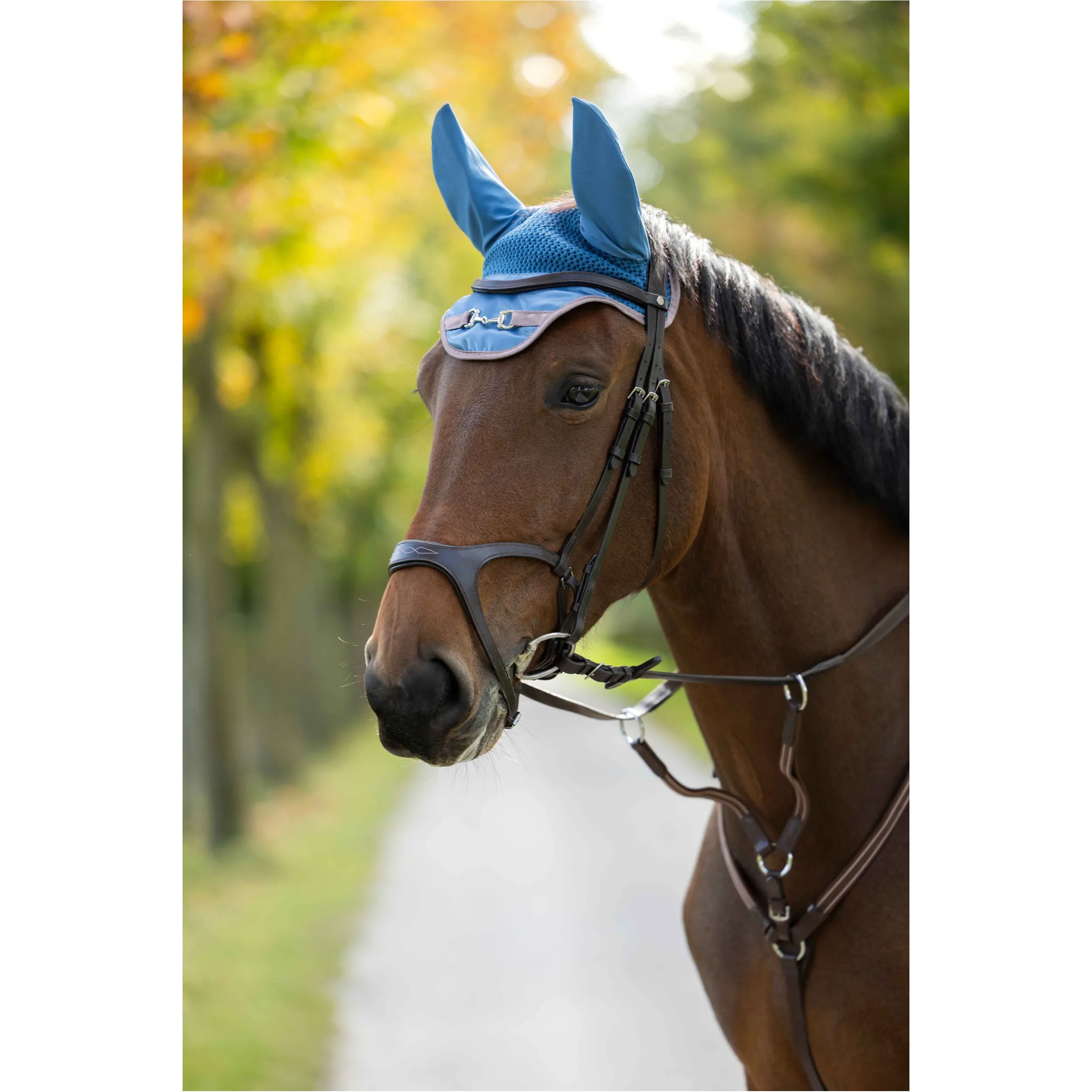 Fliegenhaube GOLDEN BIT rauchblau