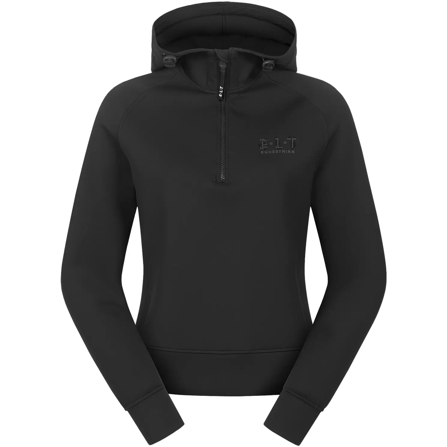 Damen Funktions-Hoody REGENSBURG schwarz