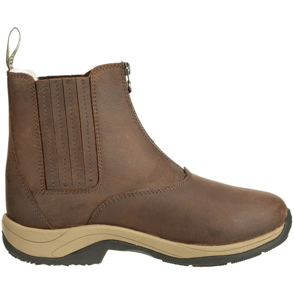 Winter Reistiefeletten FIELD FZ MERINO GripFTX Echtleder braun