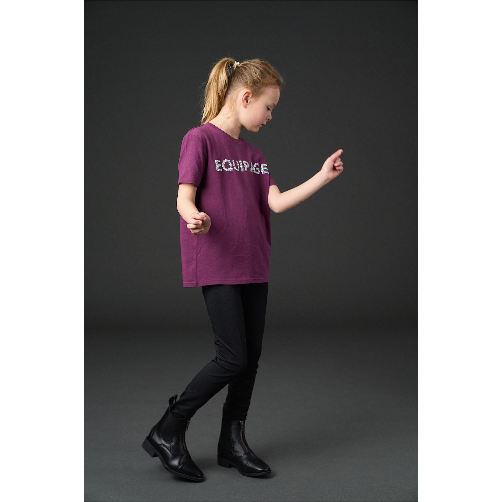Kinder T-Shirt TELINA italian plum Kinder T-Shirt TELINA italian plum