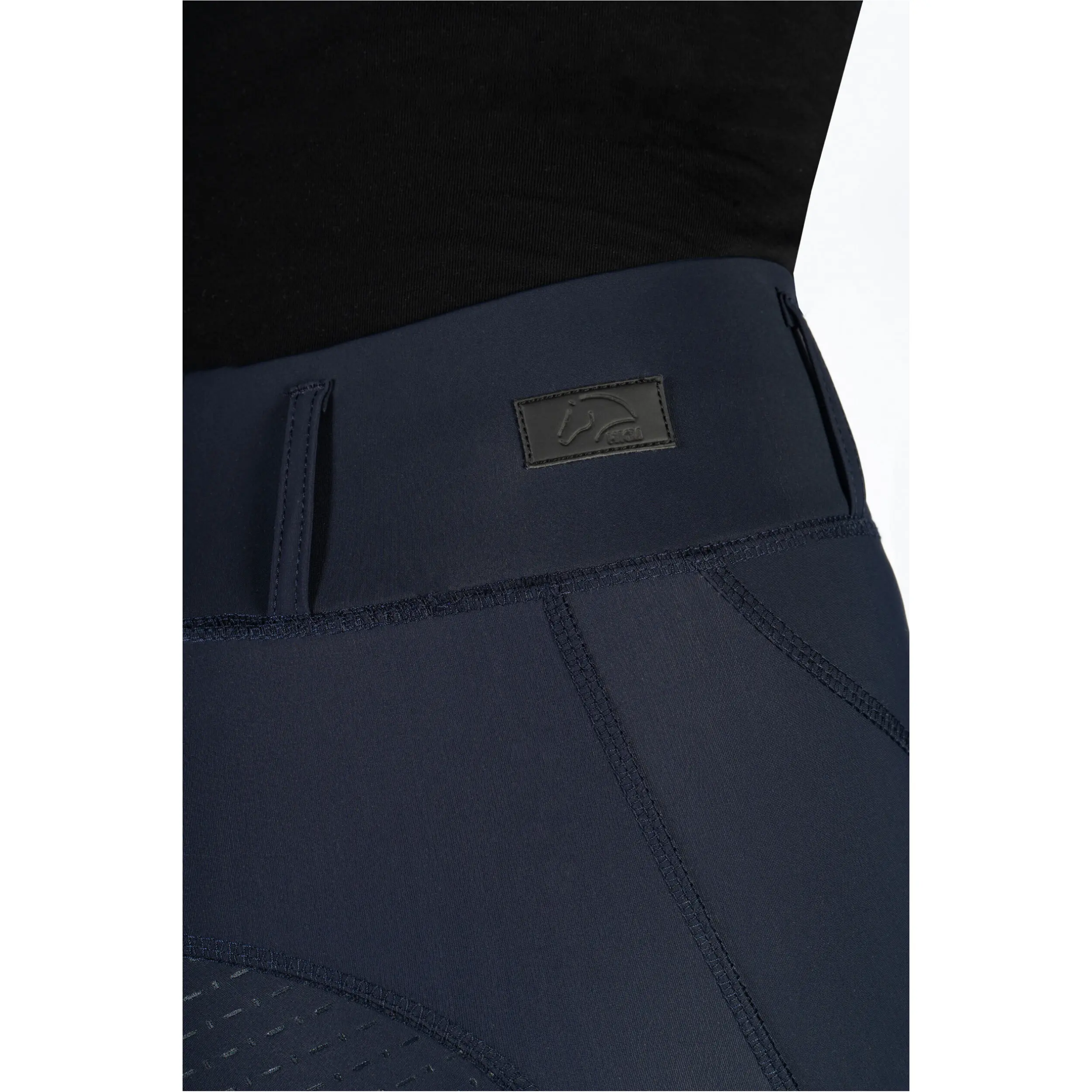 Damen Reitleggings Silikon Vollbesatz JIL HIGH WAIST dunkelblau