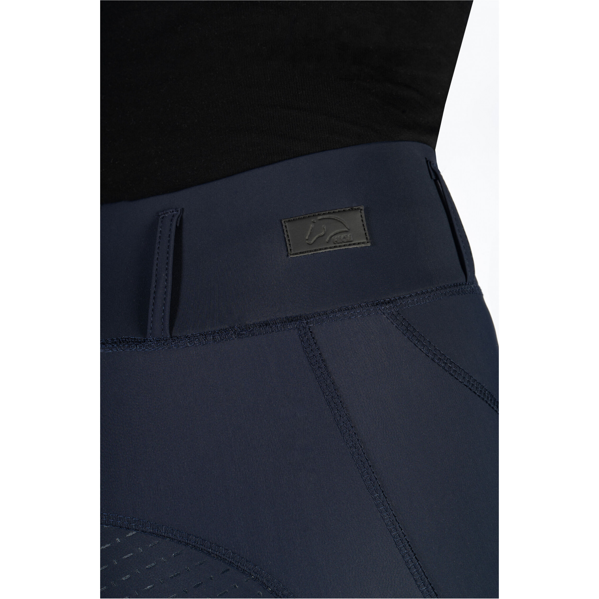 Damen Reitleggings Silikon Vollbesatz JIL HIGH WAIST dunkelblau