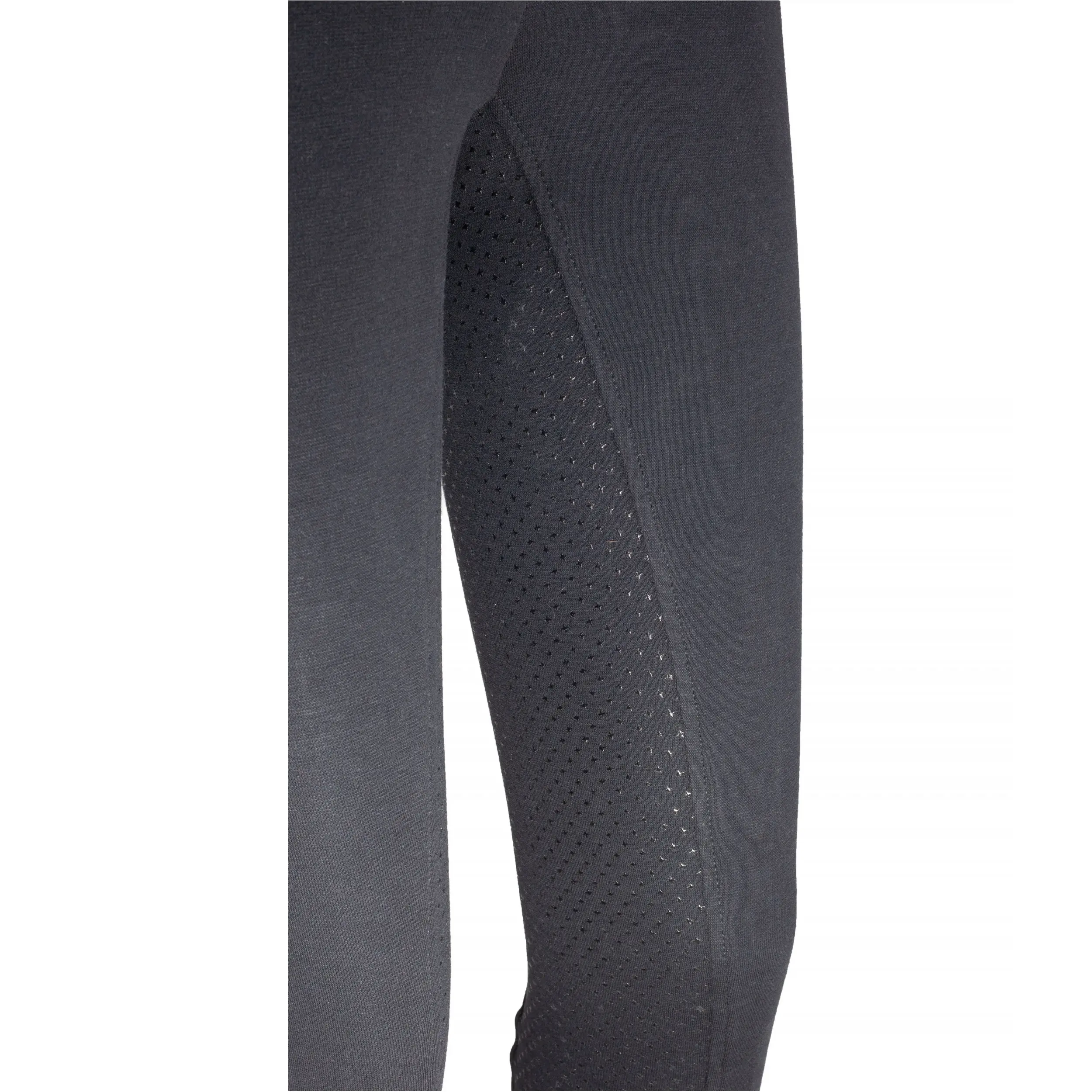 Kinder Reithose Silikon Vollbesatz Flex BASICLINE schwarz