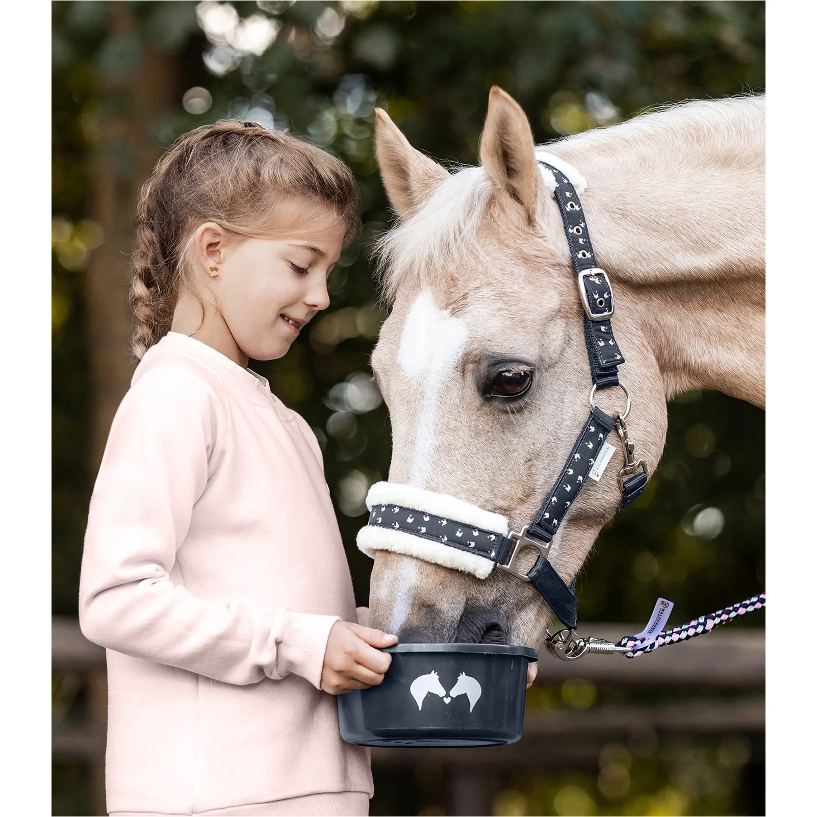 Kinder Crew Neck Sweater LUCKY MARLA zartrosa