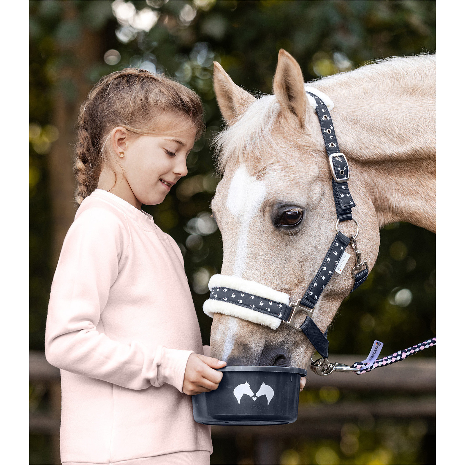 Kinder Crew Neck Sweater LUCKY MARLA zartrosa