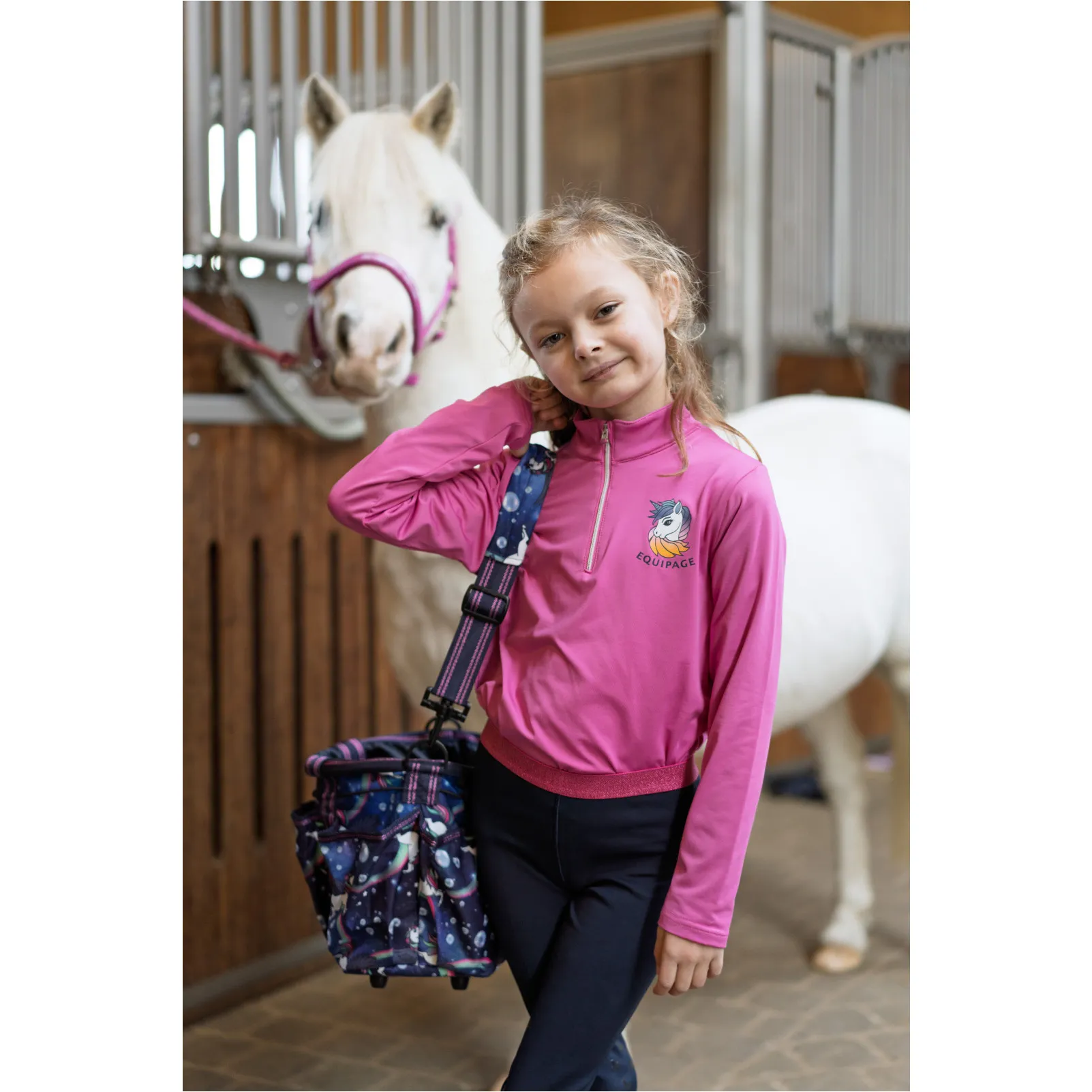 Kinder Langarmshirt VALENTINA phlox pink