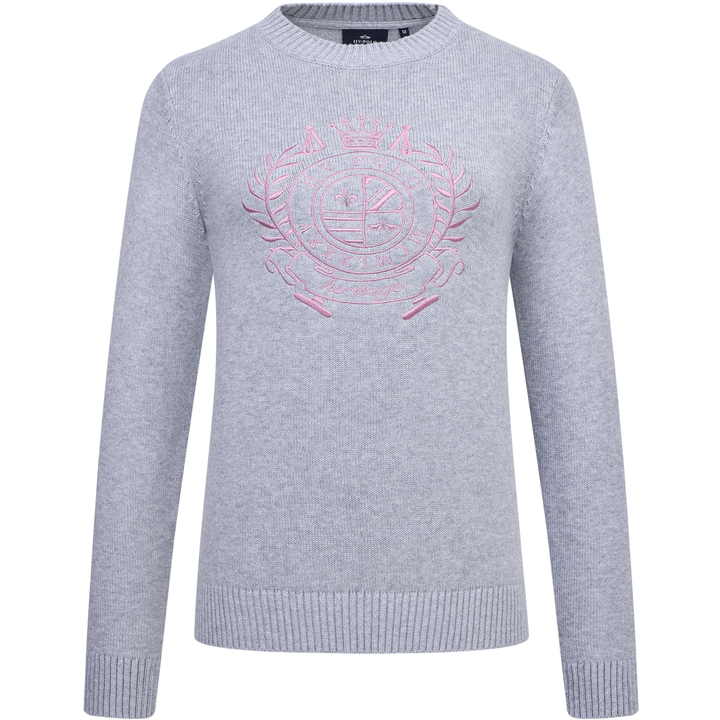 Damen Pullover HVPJordyn grau melange