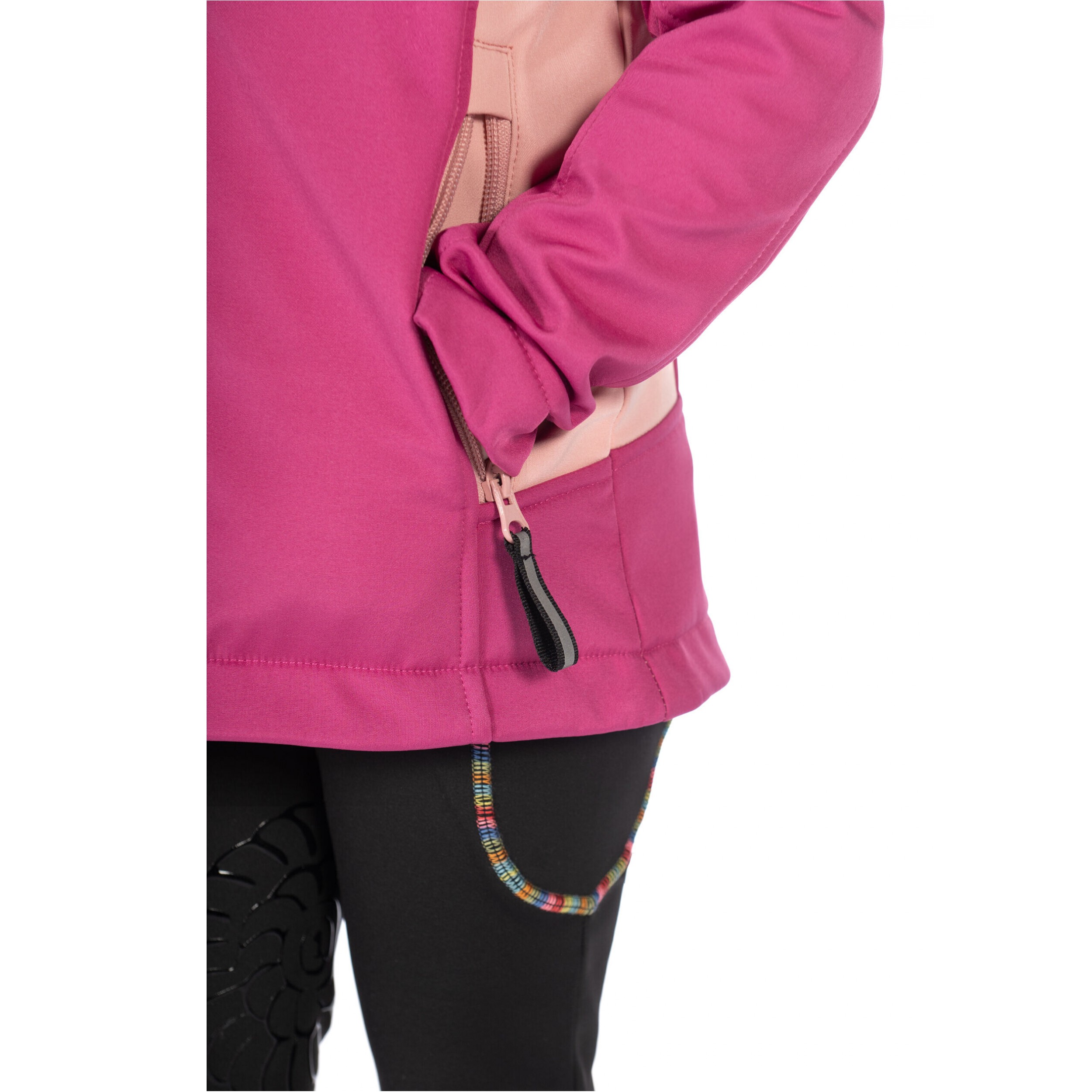 Kinder Softshelljacke POLLY magenta