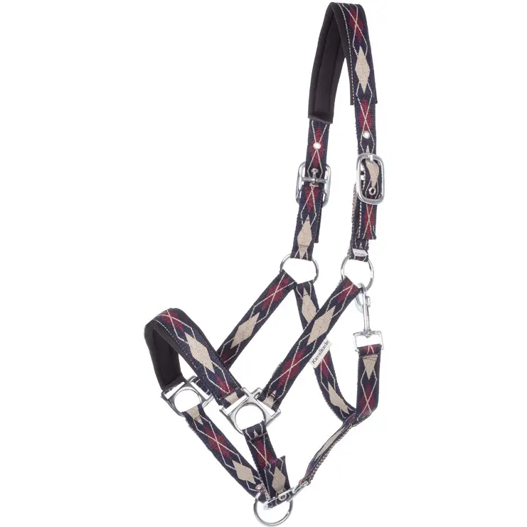 Halfter CLASSIC RAUTE marine/beige/bordeaux