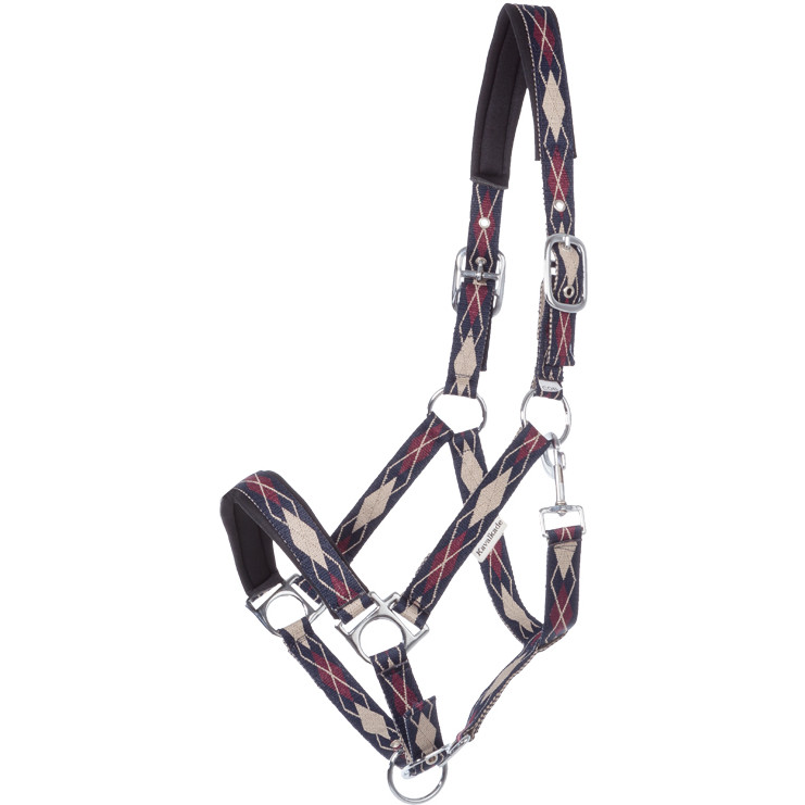 Halfter CLASSIC RAUTE marine/beige/bordeaux Halfter CLASSIC RAUTE marine/beige/bordeaux