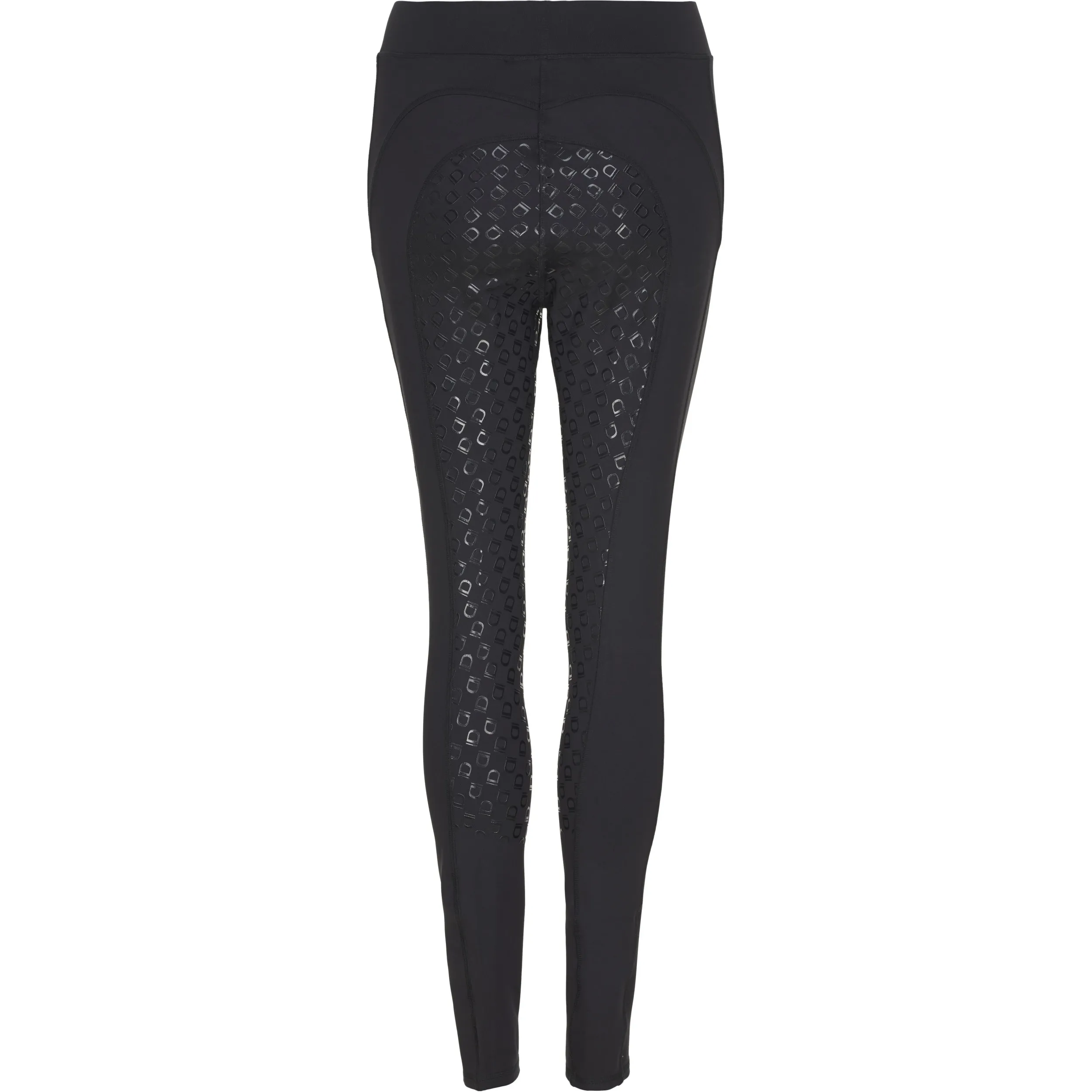 Damen Reitleggings Silikon Vollbesatz DALENA schwarz