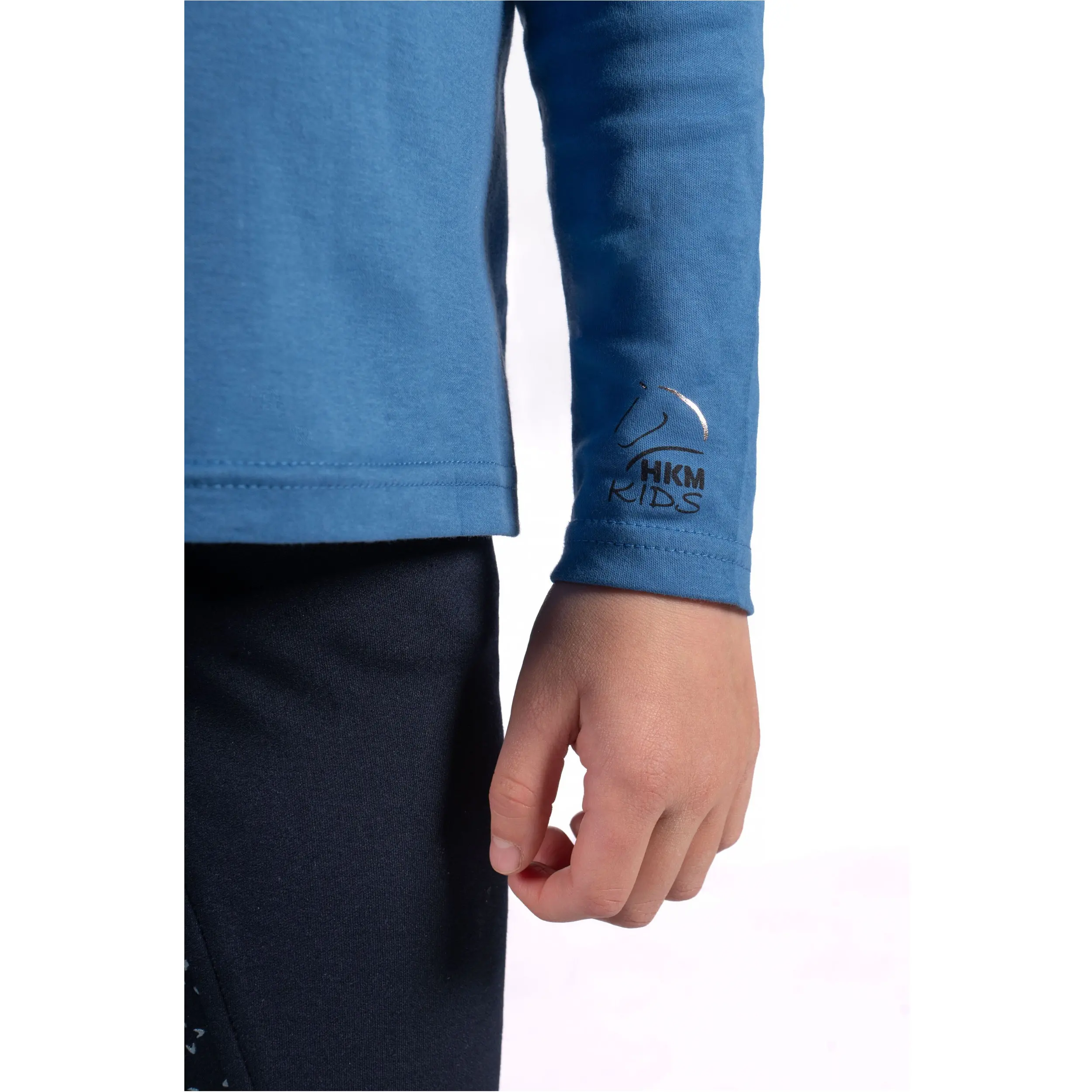 Kinder Langarmshirt MIA blau